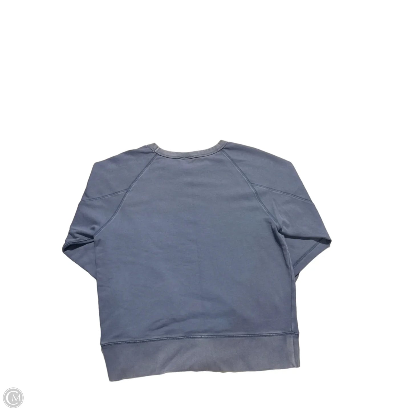 Sweatshirt Crewneck By Gap In Blue, Size: M