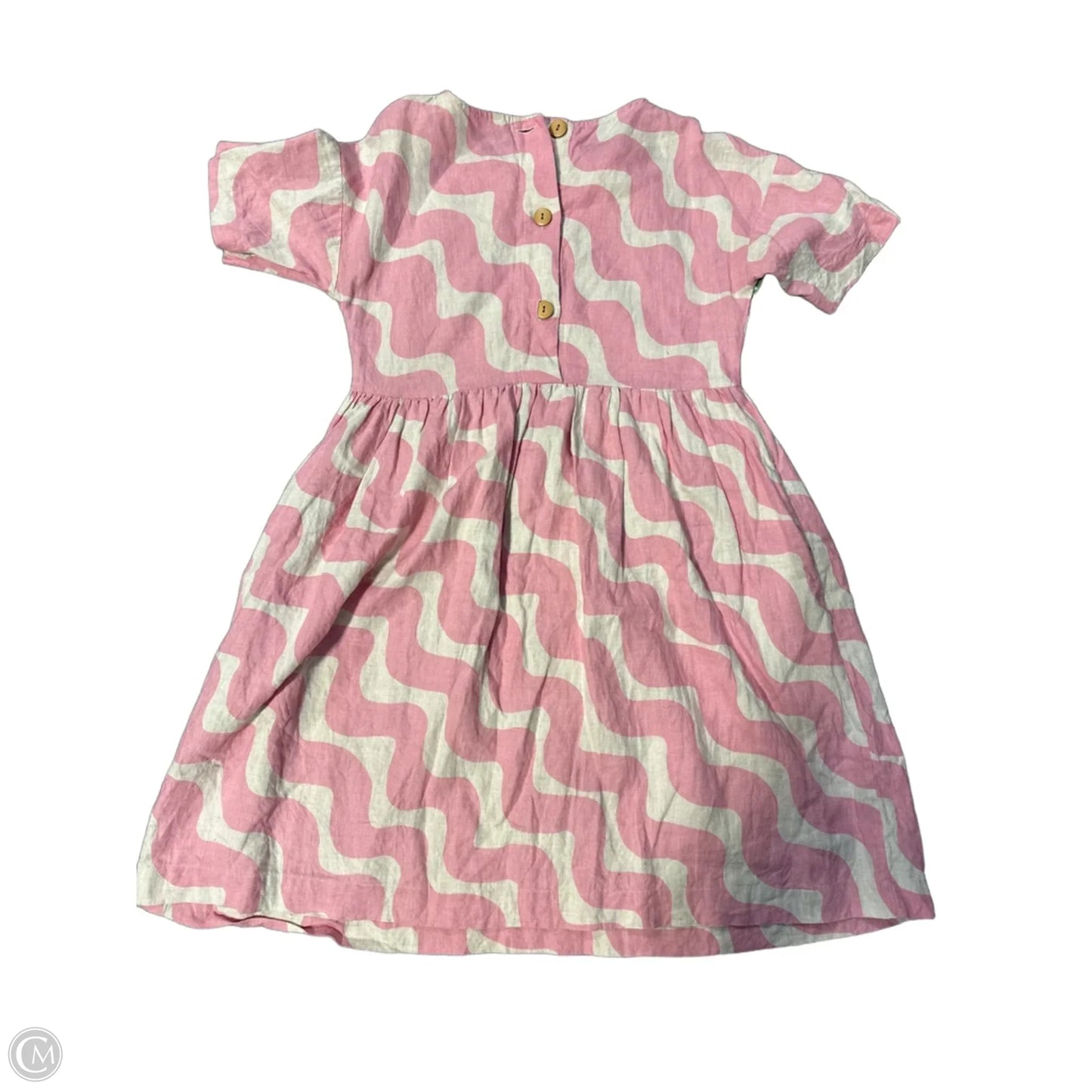 Dress Casual Midi By Cmb In Pink, Size: Xs