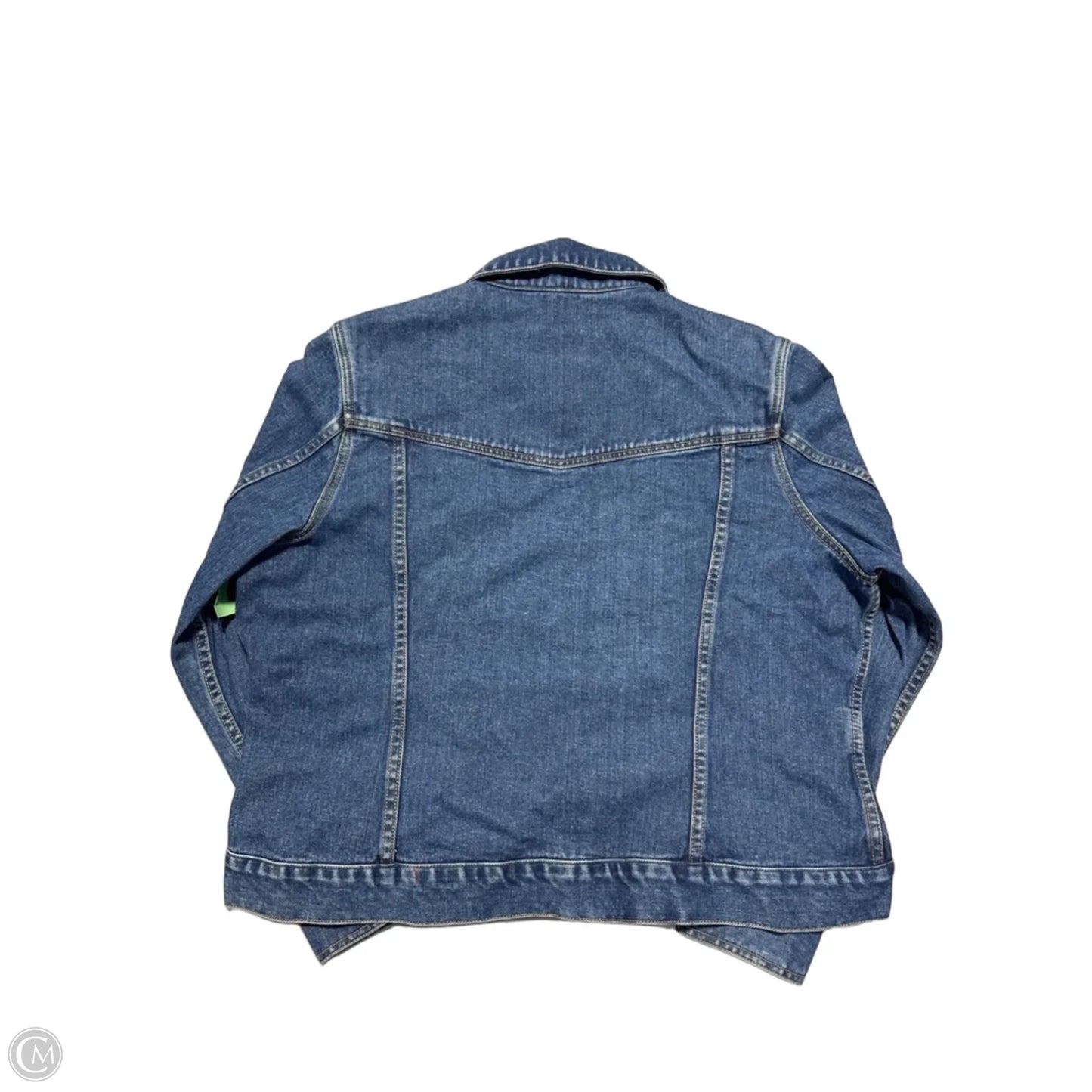 Jacket Denim By Eddie Bauer In Blue Denim, Size: Xl