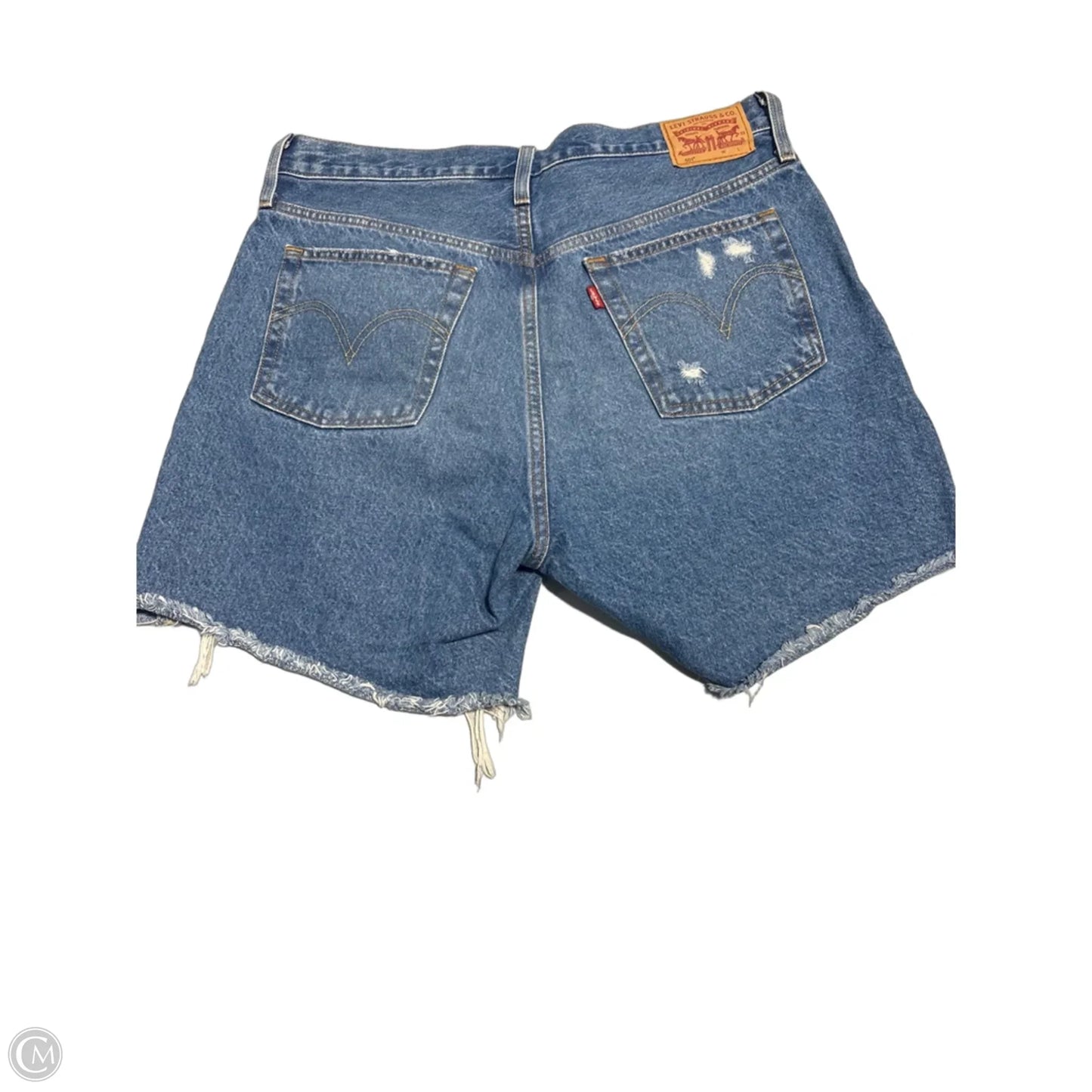 Shorts By American Eagle In Blue Denim, Size: 14