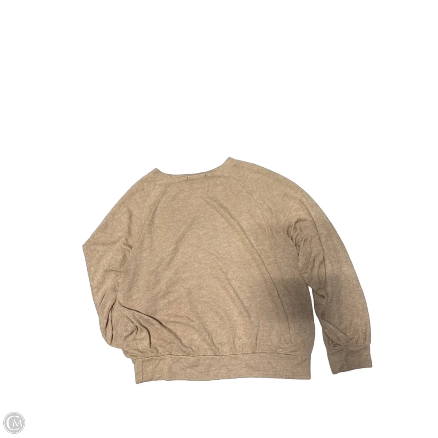Top Long Sleeve By Sanctuary In Tan, Size: L