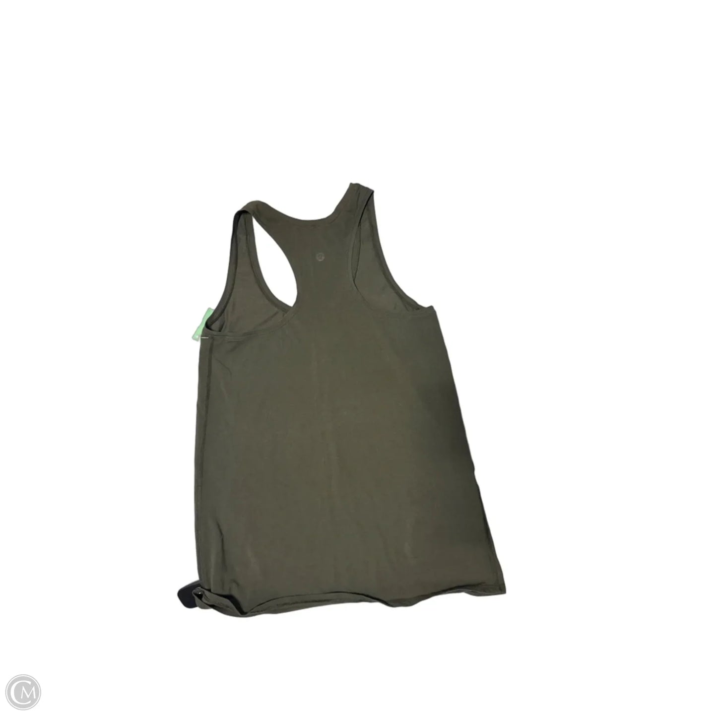 Athletic Tank Top By Lululemon In Green, Size: 8