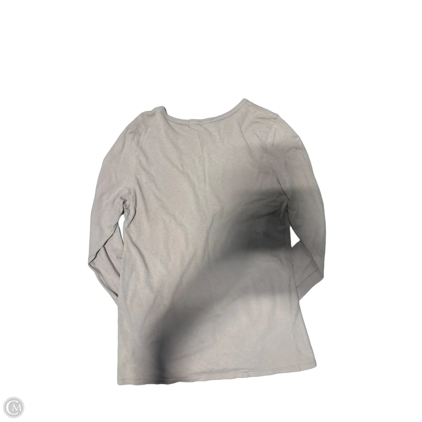 Top Long Sleeve By Cmc In Tan, Size: Xs