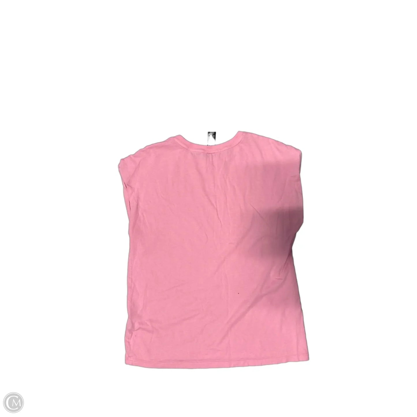 Top Short Sleeve By Bobi In Pink, Size: Xs
