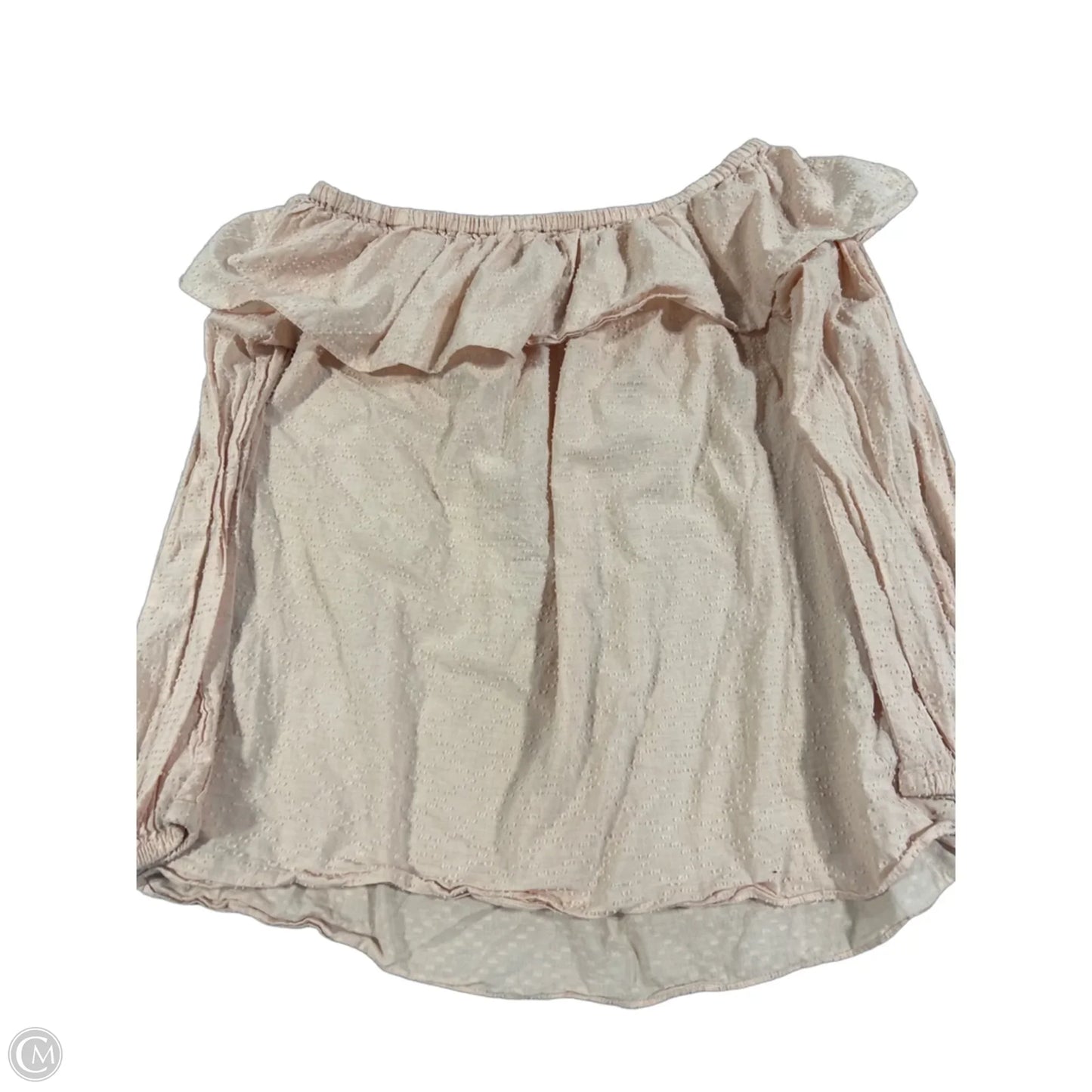 Top Long Sleeve Designer By Michael Kors In Pink, Size: L