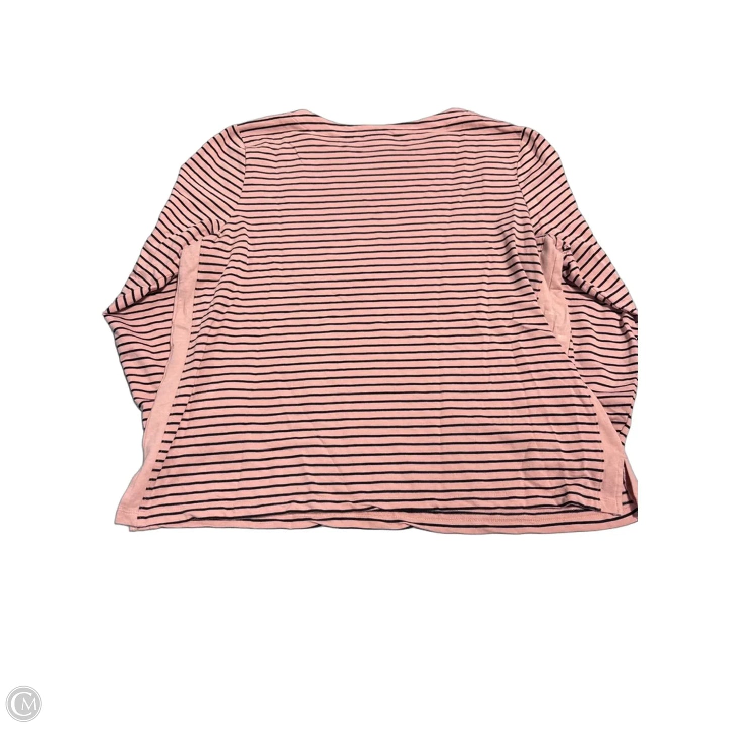 Top Long Sleeve By Chicos In Pink, Size: Xl