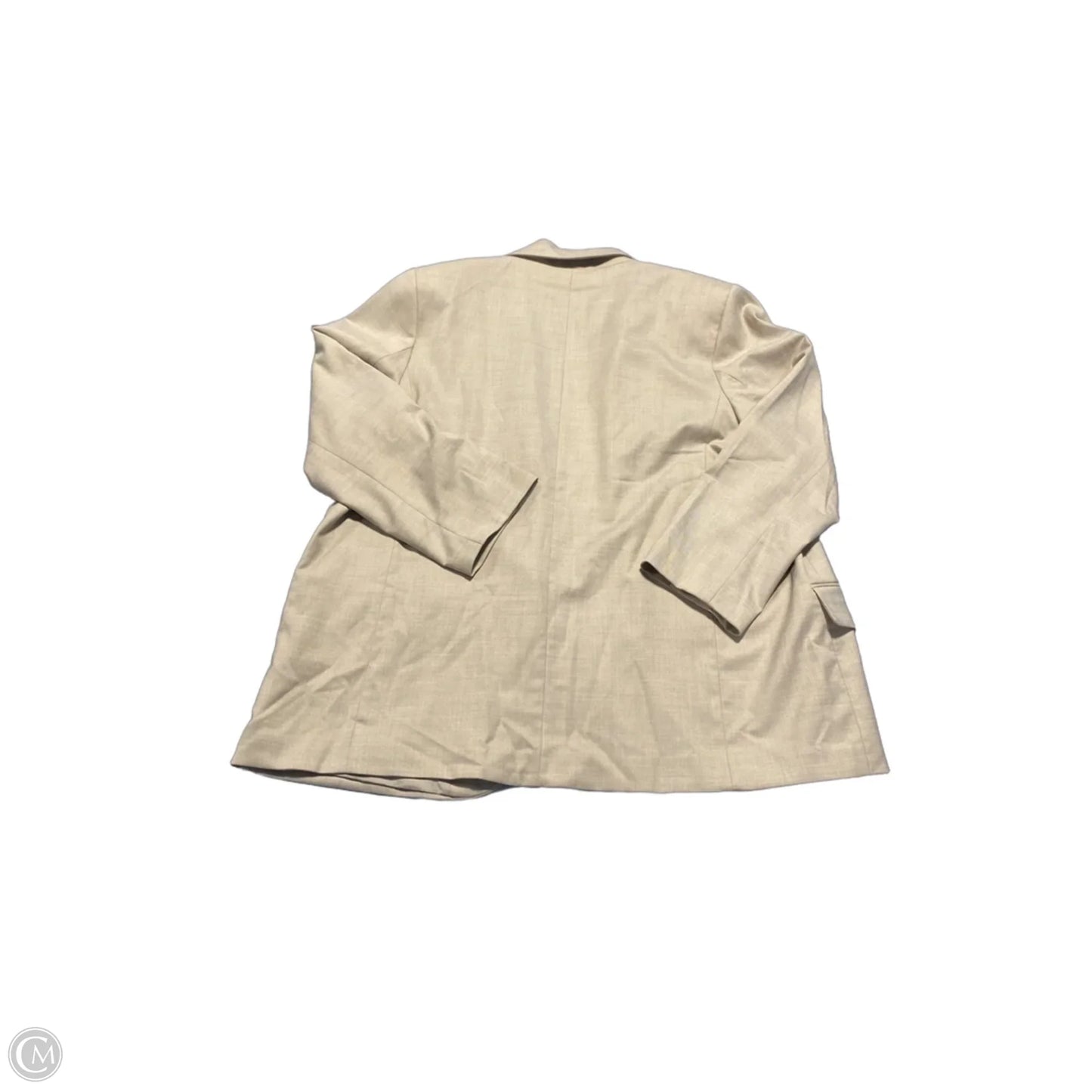 Blazer By H&m In Beige, Size: Xl