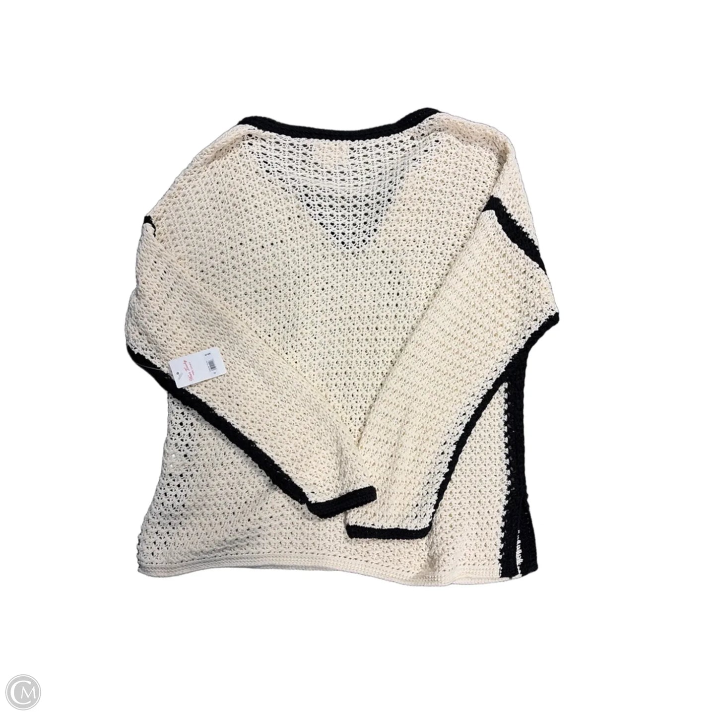Sweater By Lucky Brand In Cream, Size: Xl