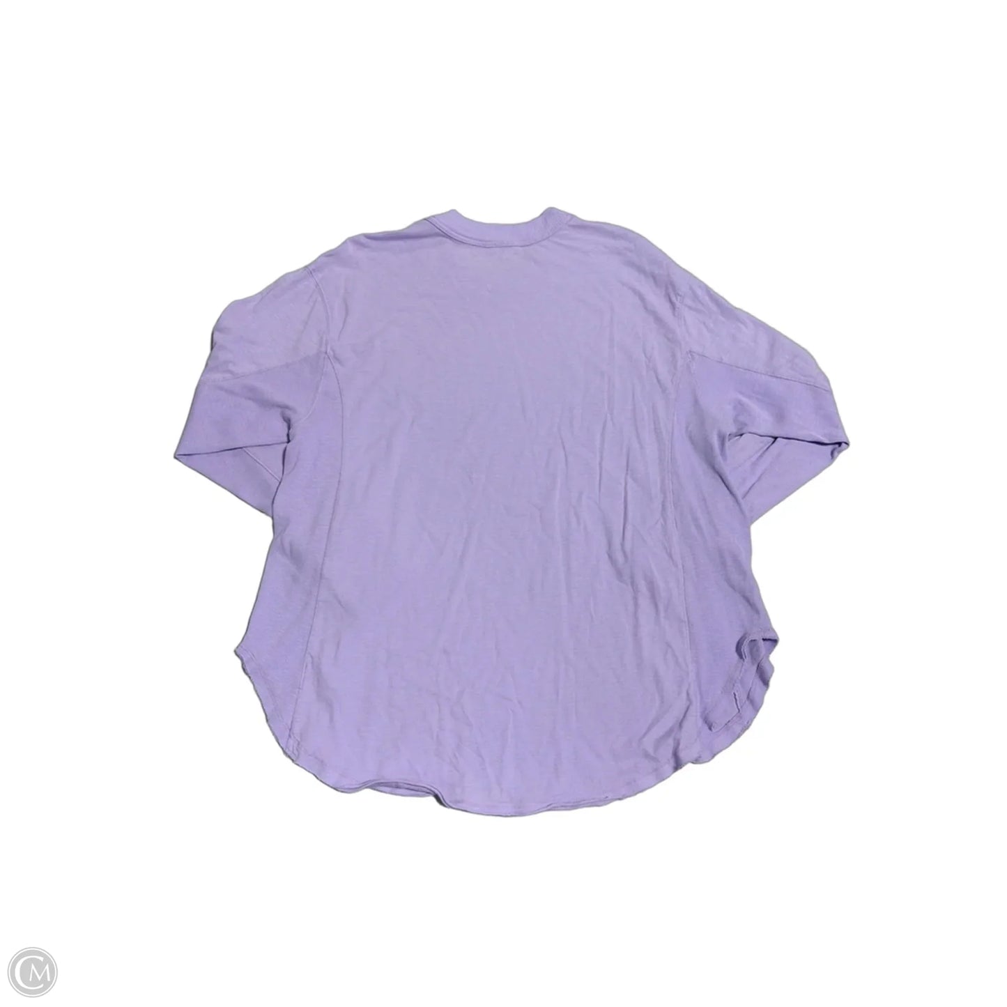 Top Long Sleeve By Aerie In Purple, Size: S
