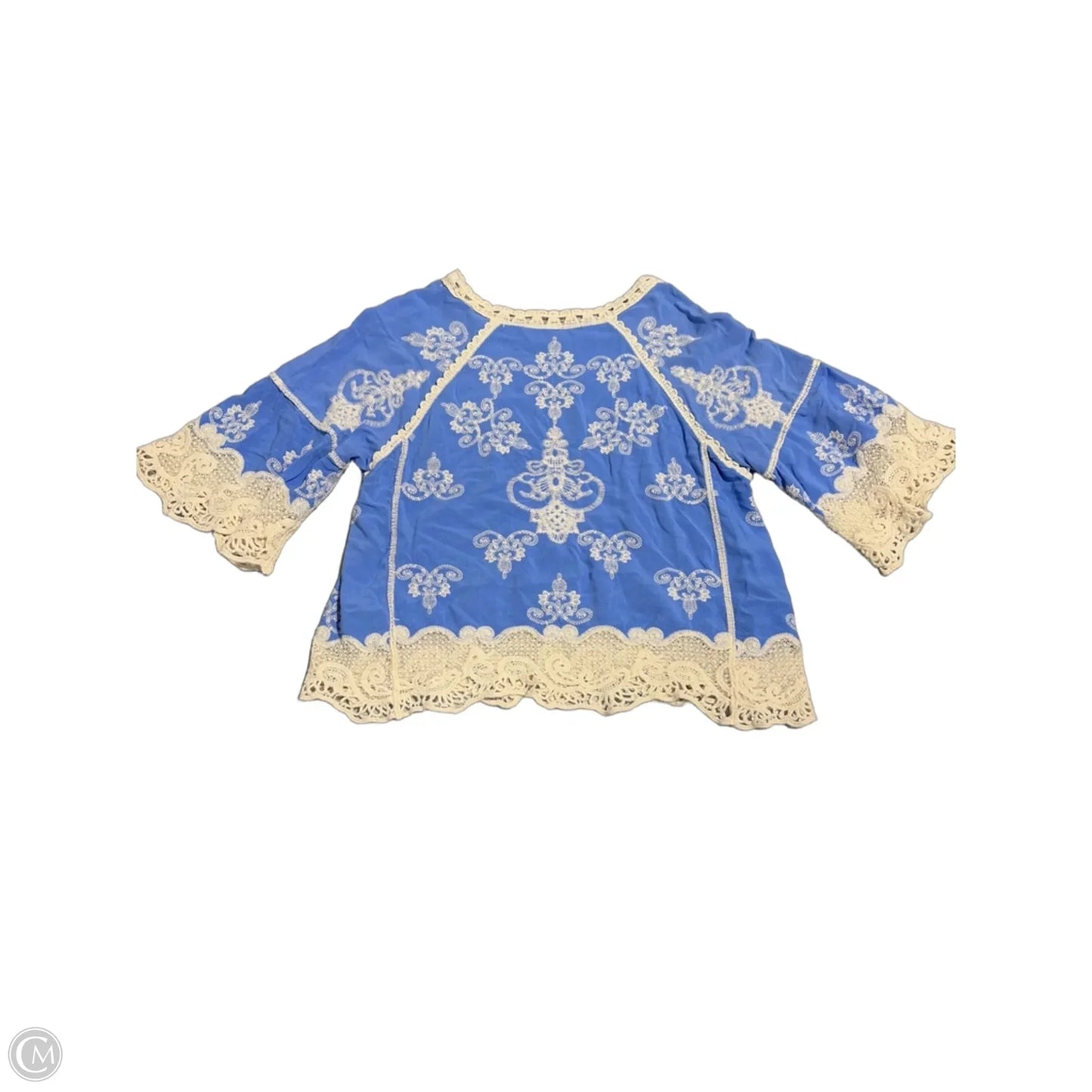 Top Long Sleeve By Democracy In Blue, Size: L