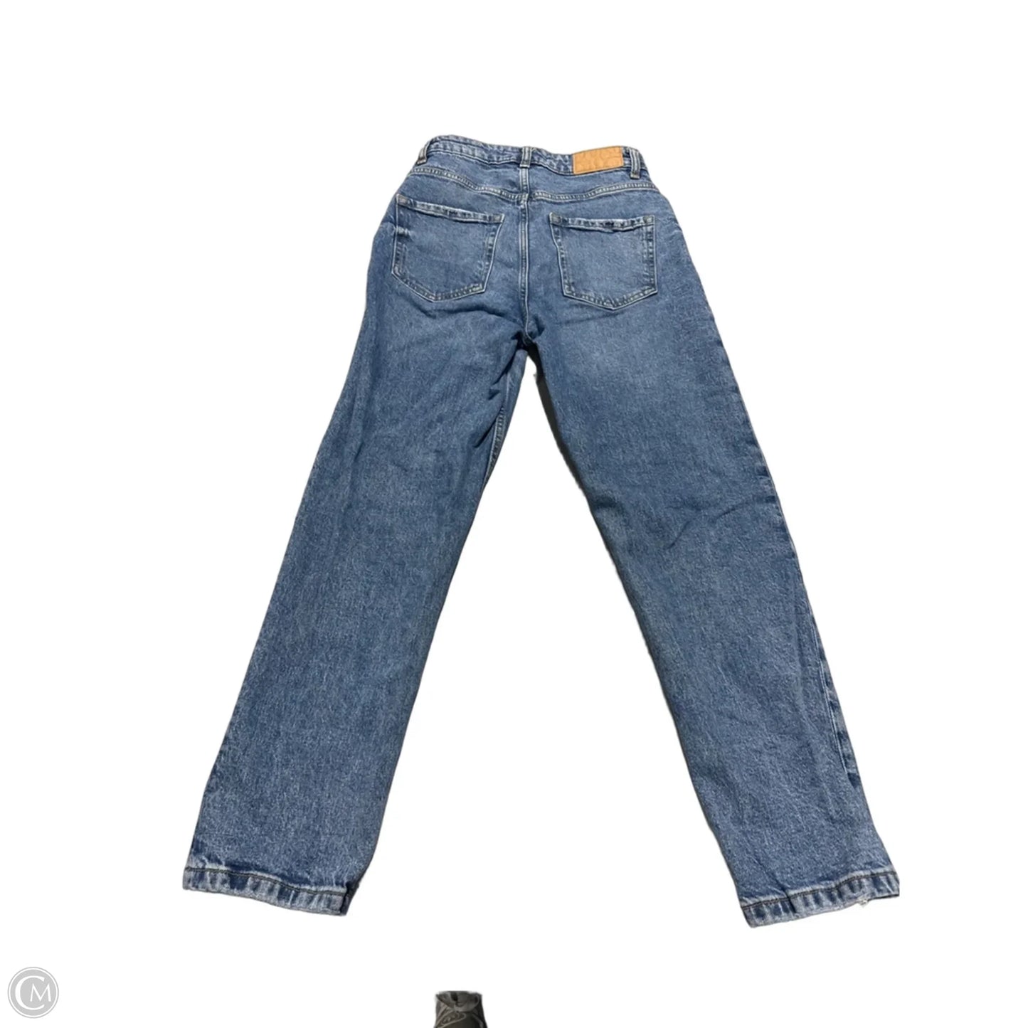 Jeans Straight By Zara In Blue, Size: 4