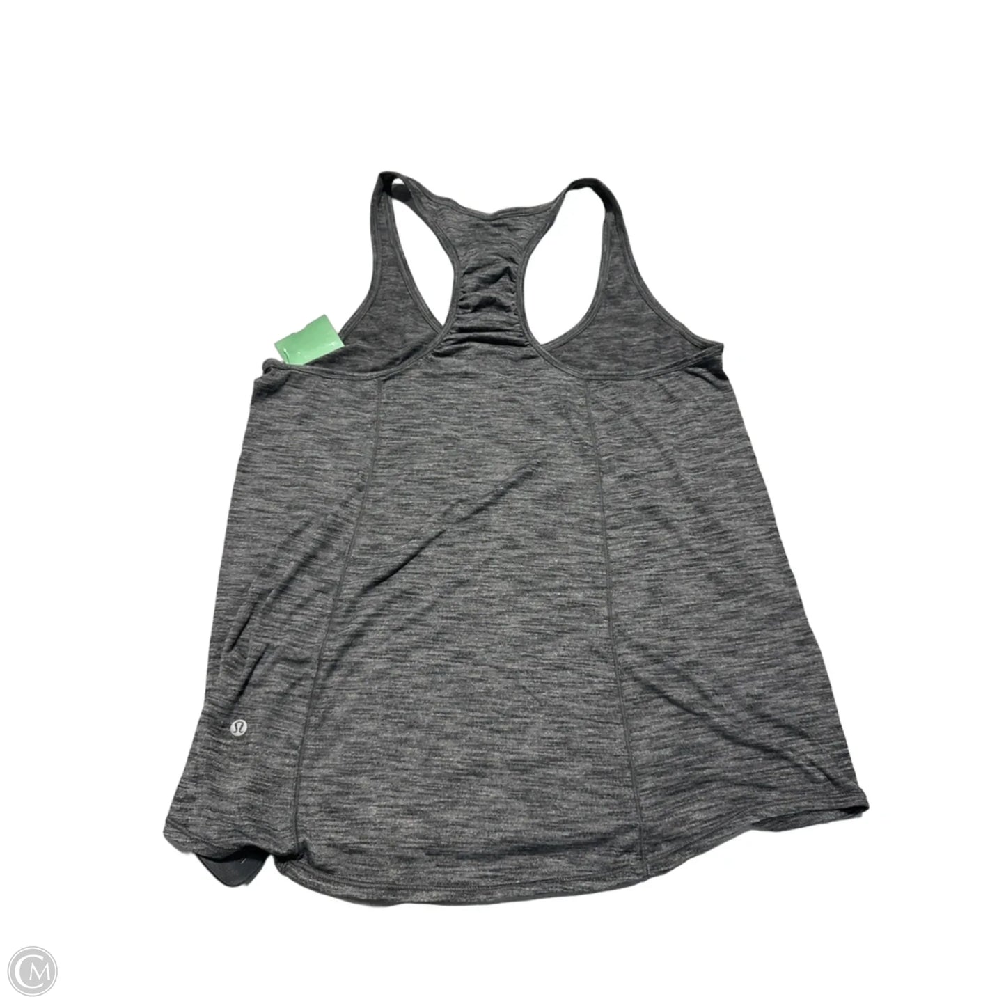 Athletic Tank Top By Lululemon In Grey, Size: M