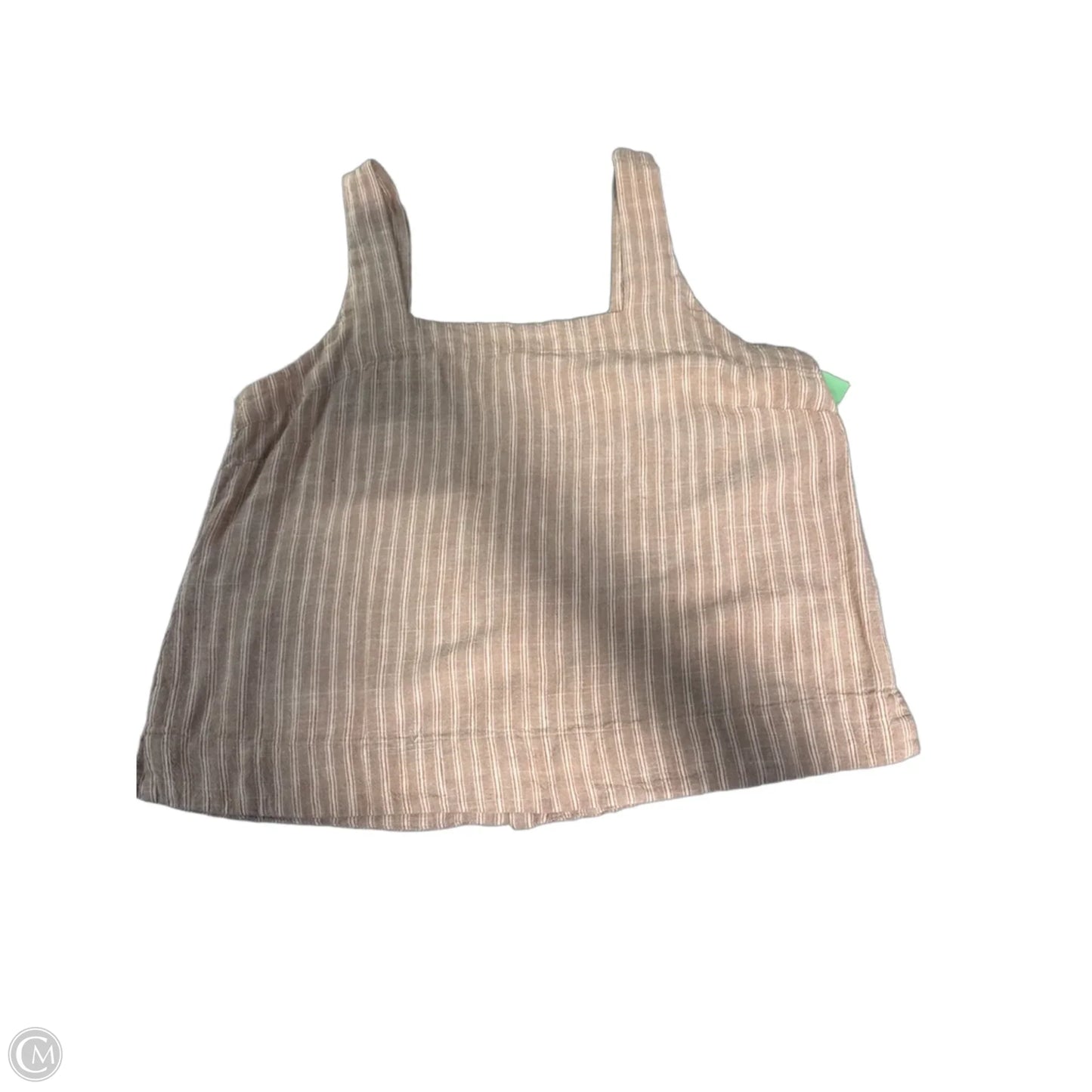 Tank Top By Be Cool In Beige, Size: M
