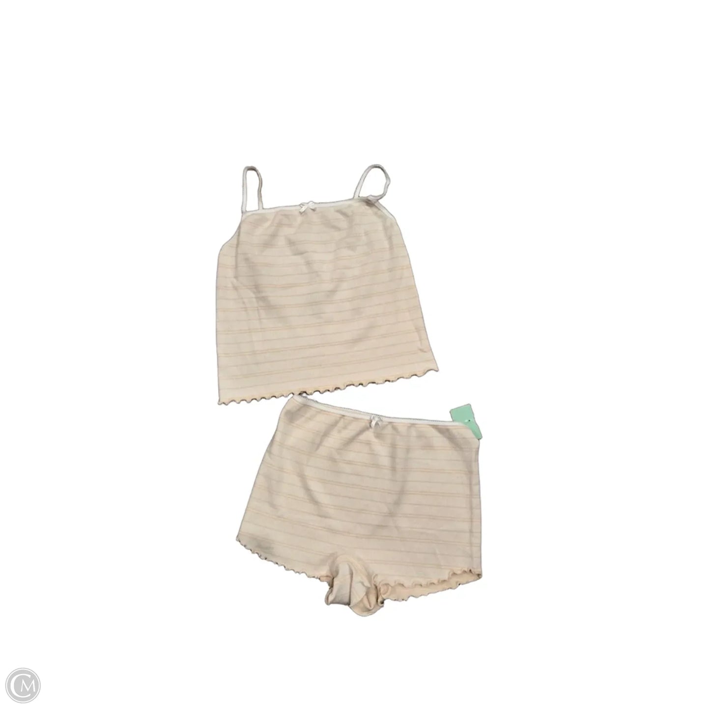 Top 2pc Sleeveless By Anthropologie In Beige, Size: S