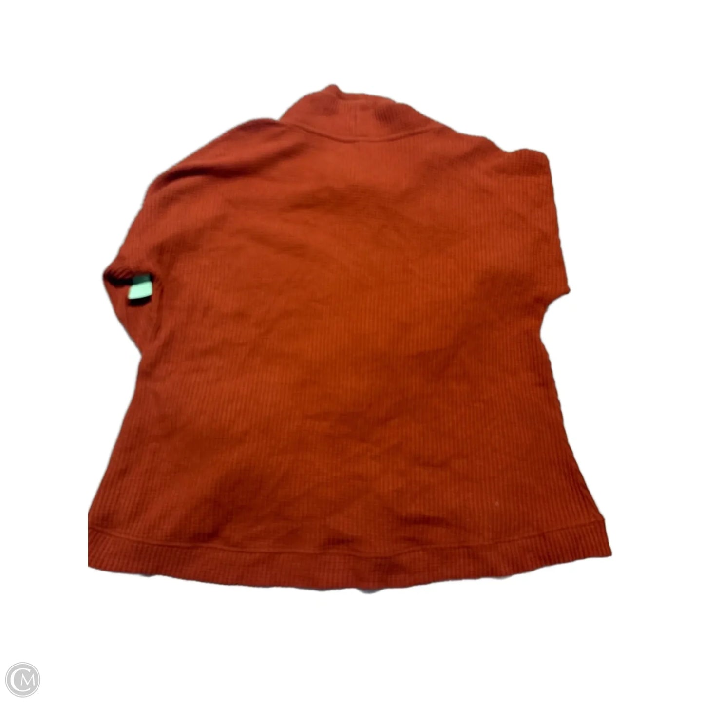 Top Long Sleeve By Cmc In Orange, Size: 2x
