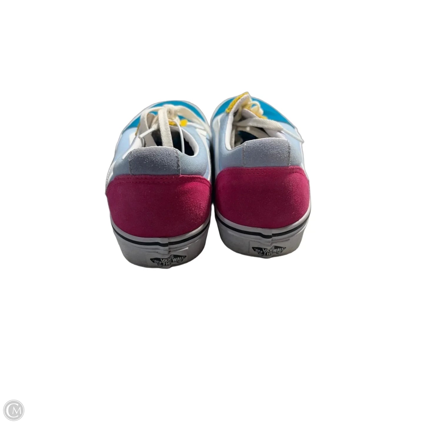 Shoes Flats By Vans In Blue, Size: 10