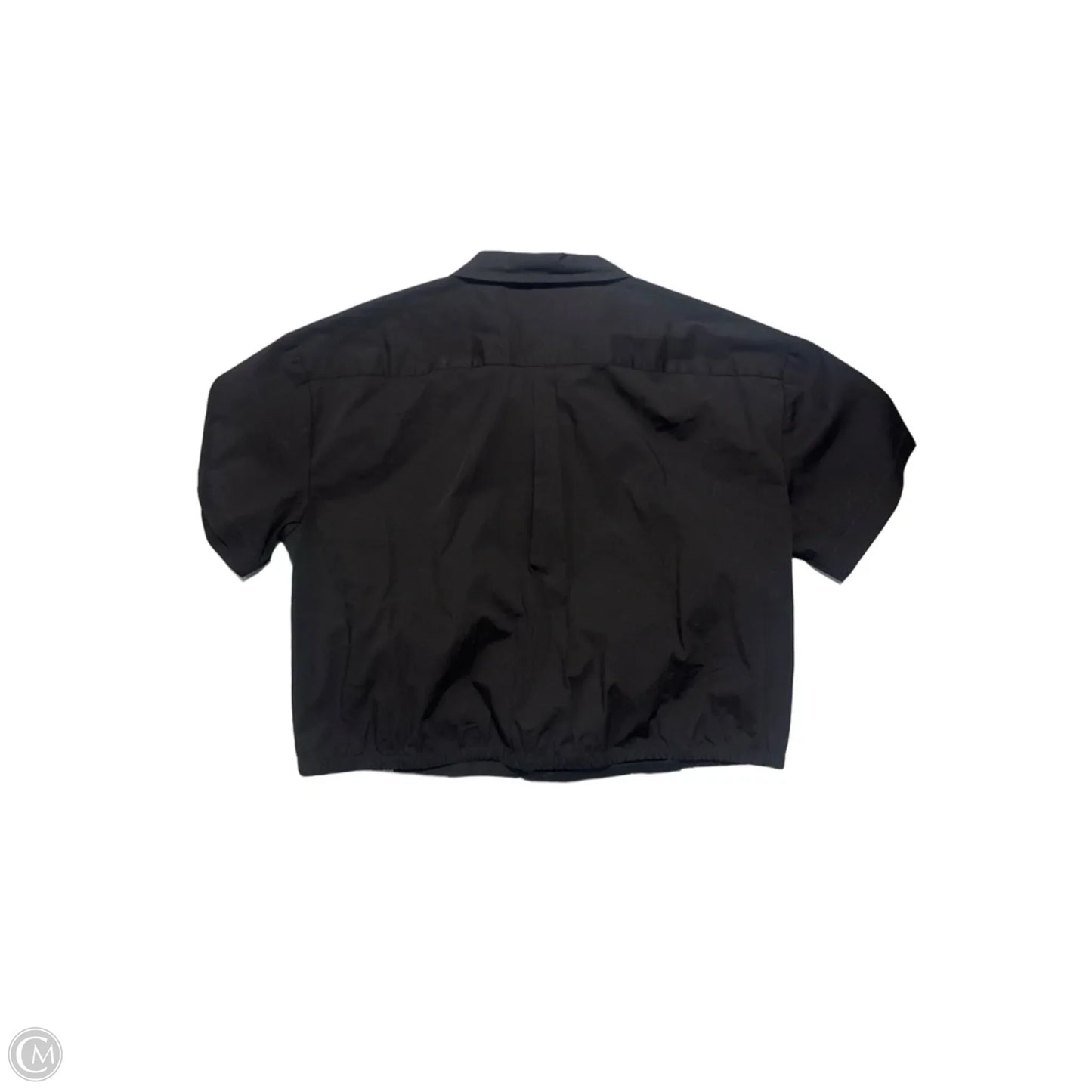 Top Short Sleeve By Dkny In Black, Size: Xl