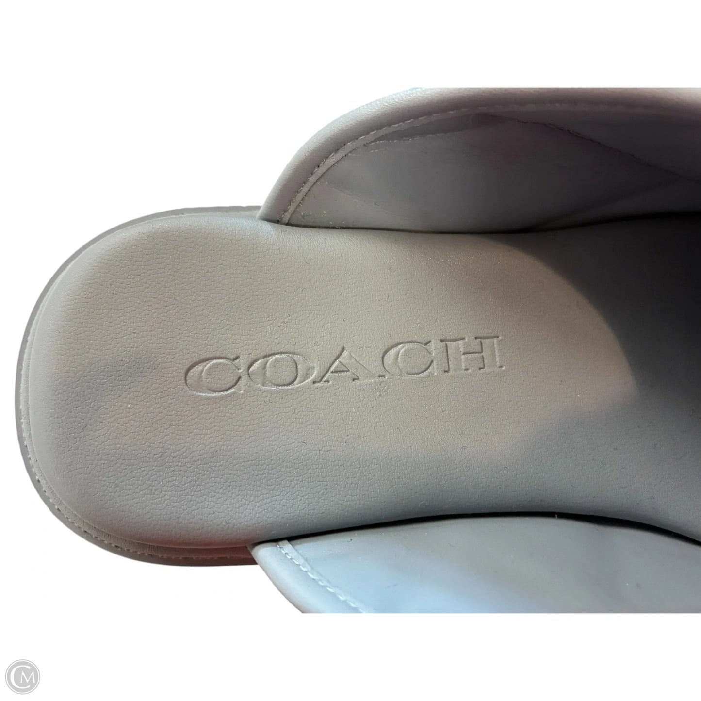 Shoes Designer By Coach In Grey, Size: 5