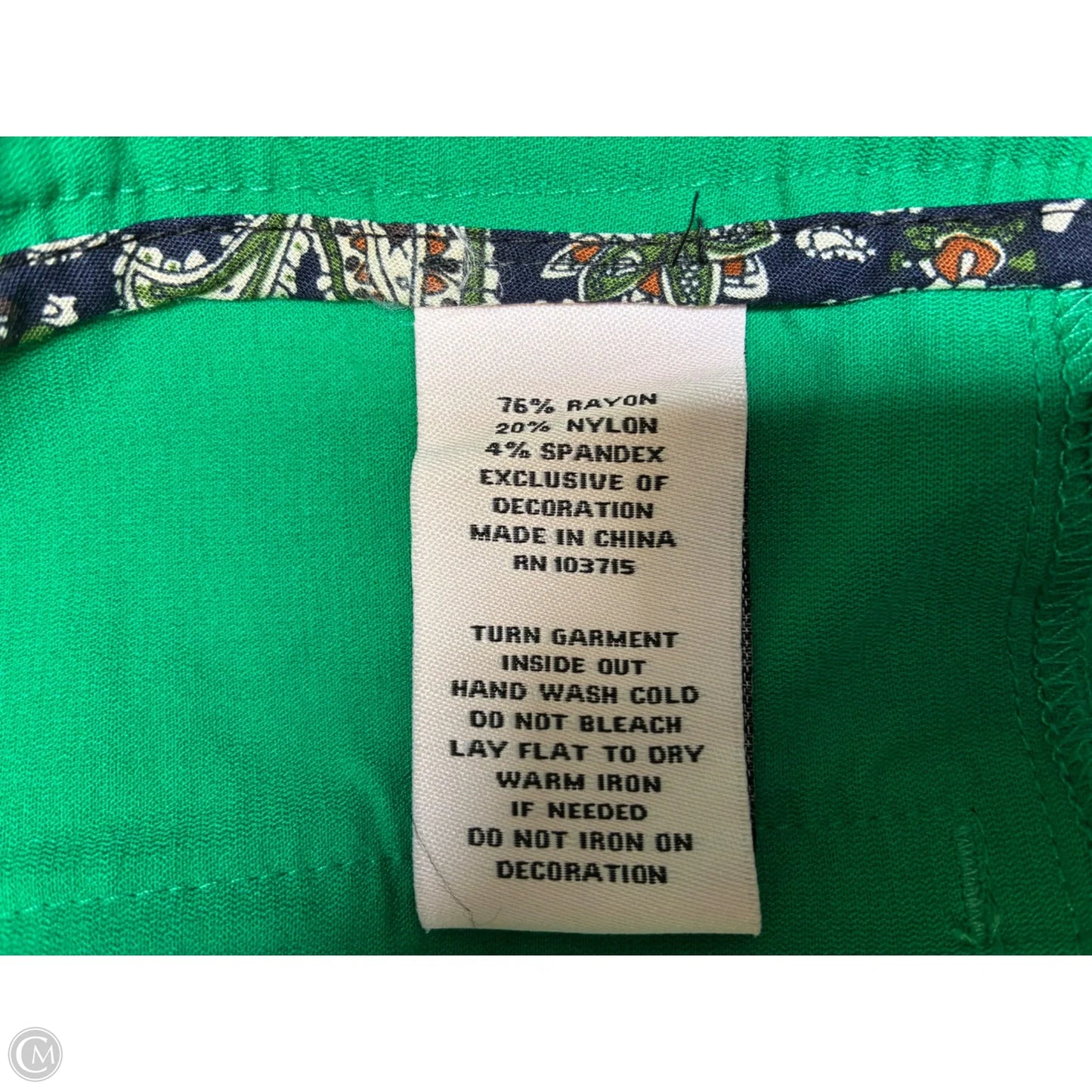 Shorts By Nanette By Nanette Lepore In Green, Size: 8