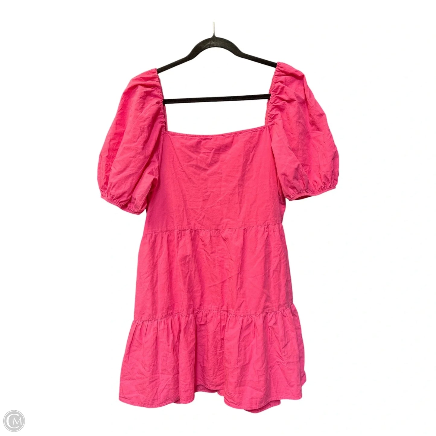 Dress Casual Short By H&m In Pink, Size: L
