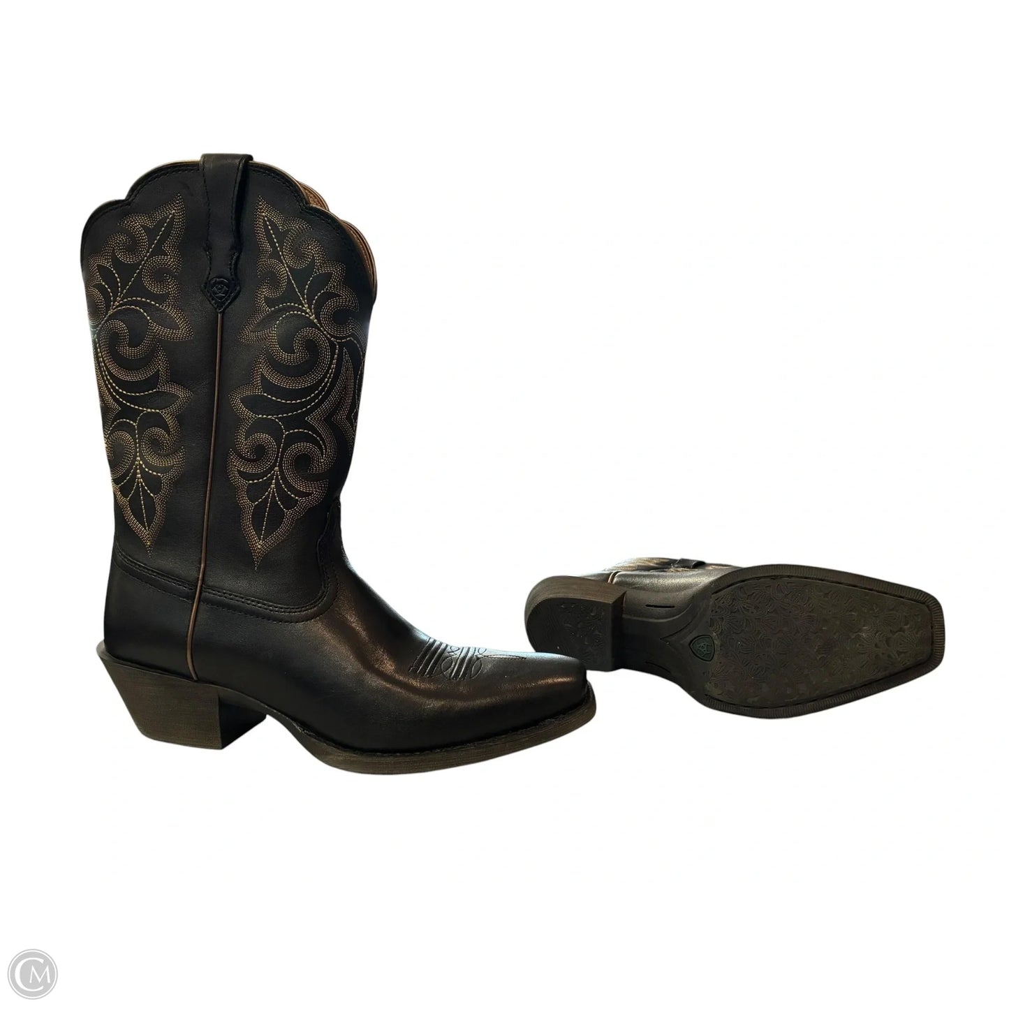 Boots Western By Ariat In Black, Size: 10