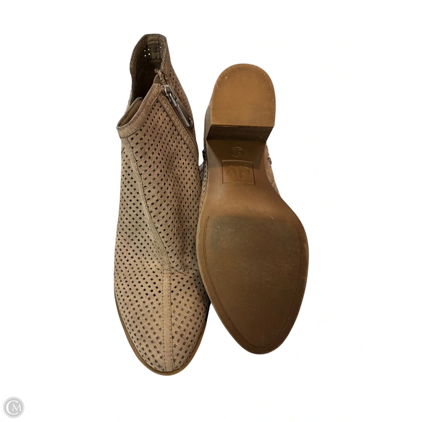Boots Ankle Heels By Dolce Vita In Brown, Size: 8.5