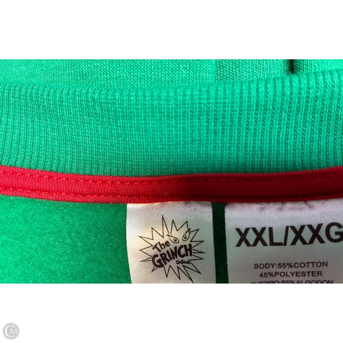 Sweatshirt Crewneck By Clothes Mentor In Green, Size: Xxl
