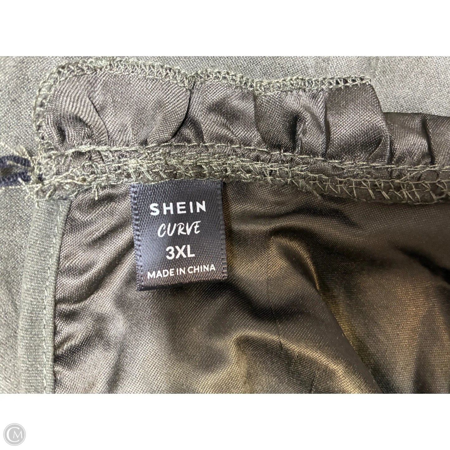 Dress Casual Midi By Shein In Green, Size: 3x