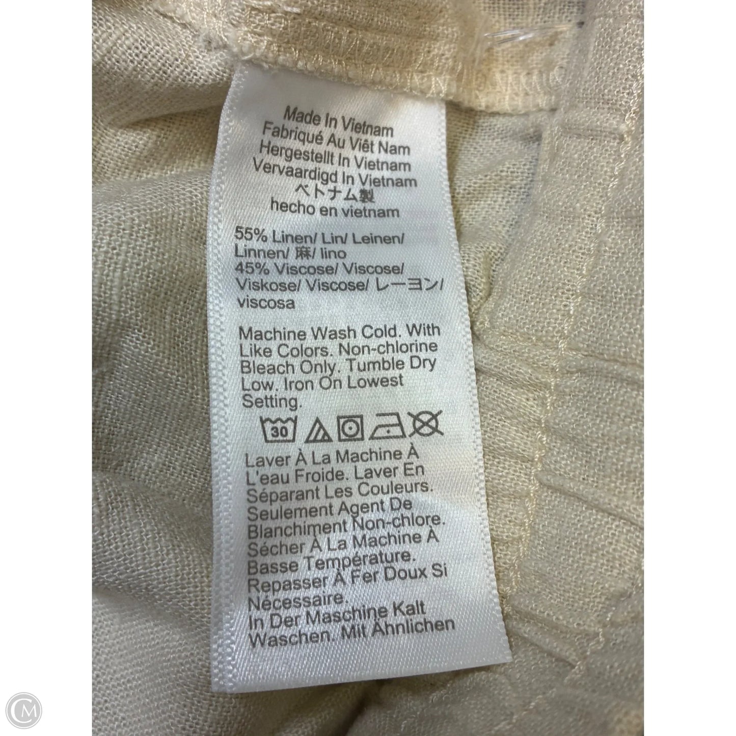 Shorts By J. Crew In Cream, Size: 12