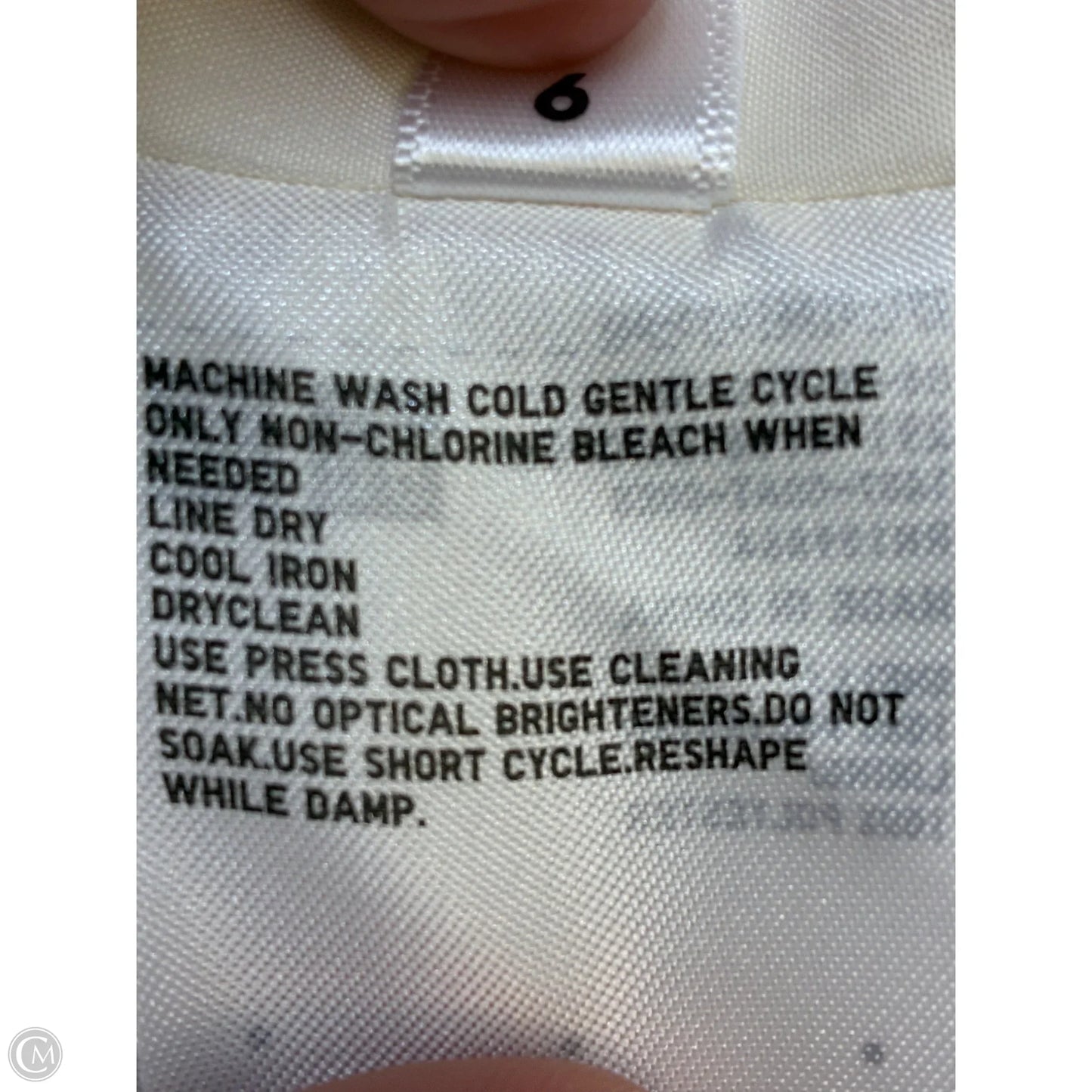 Dress Work By Uniqlo In White, Size: S