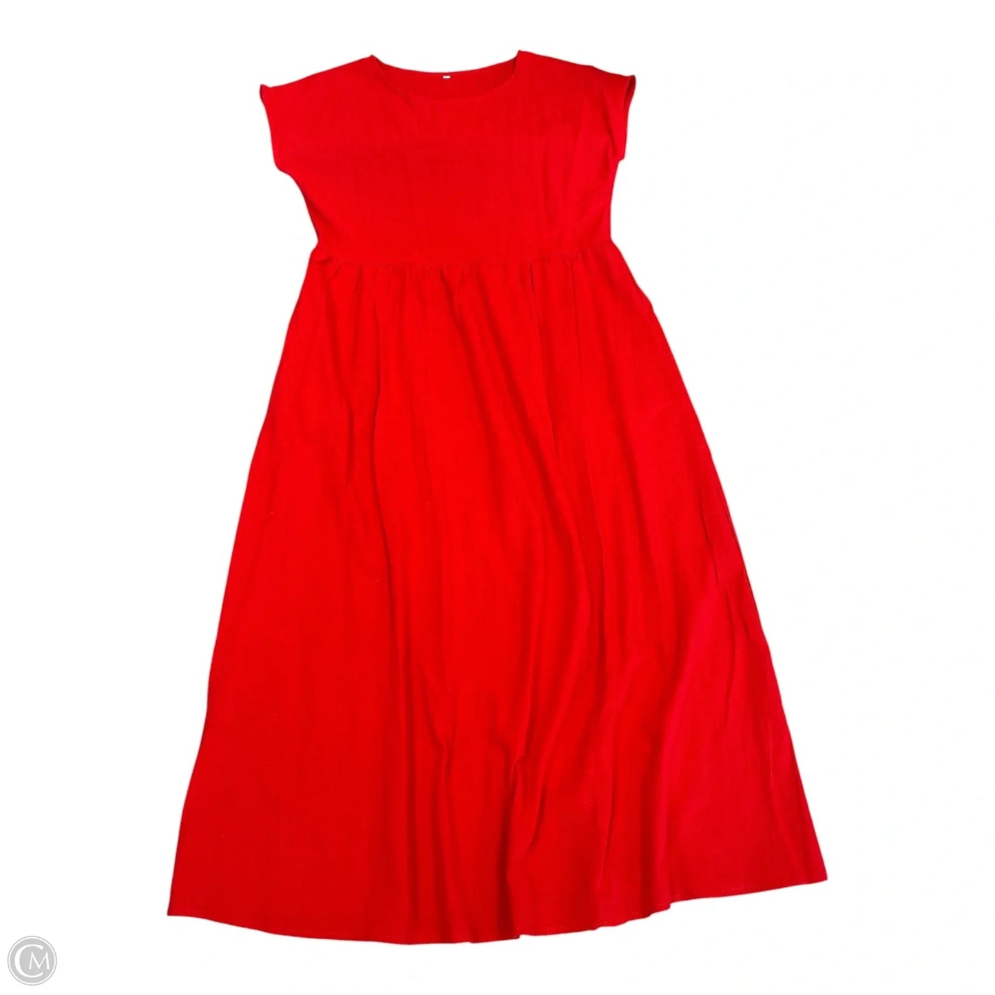 Dress Casual Maxi By Cmf In Red, Size: L
