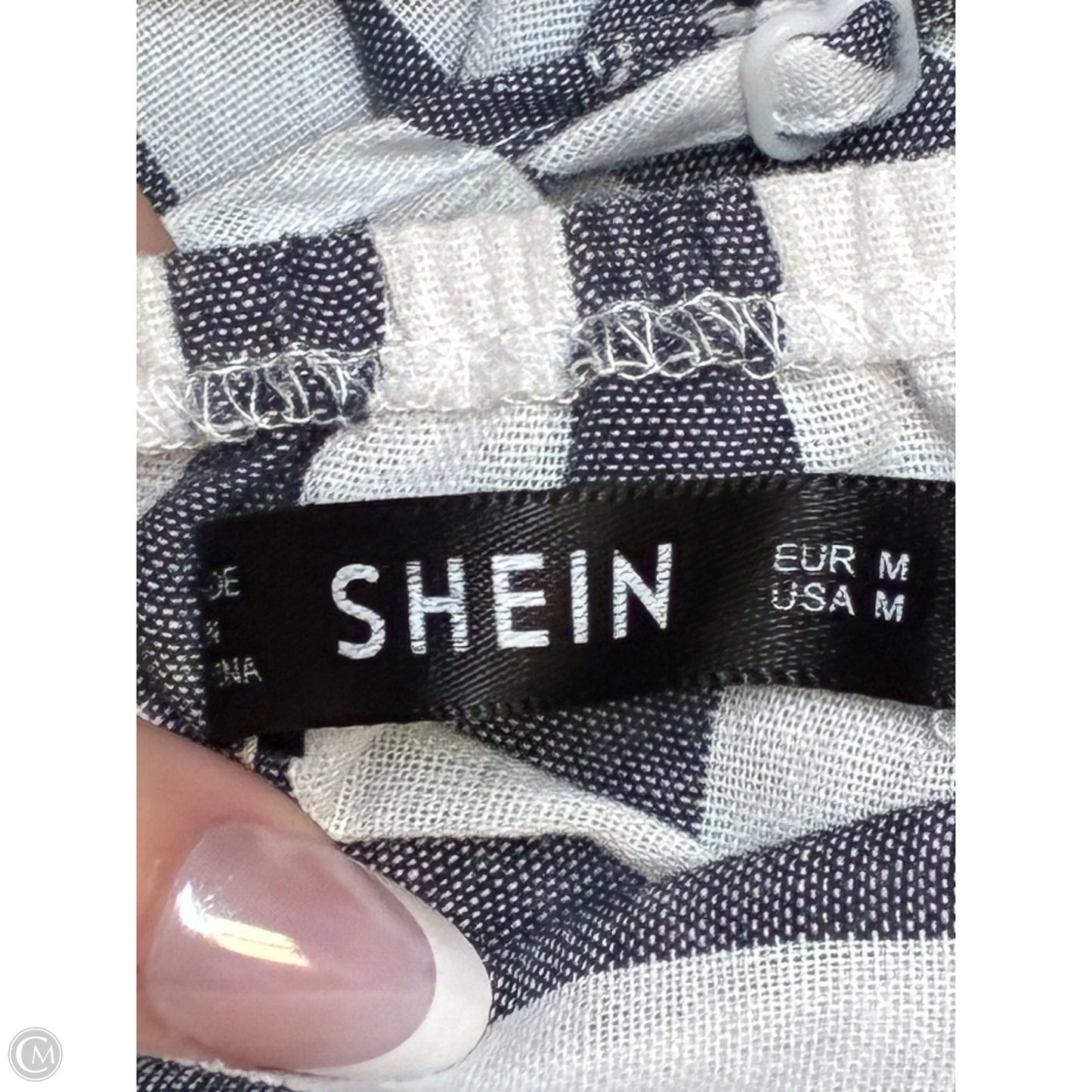 Romper By Shein In Striped Pattern, Size: M