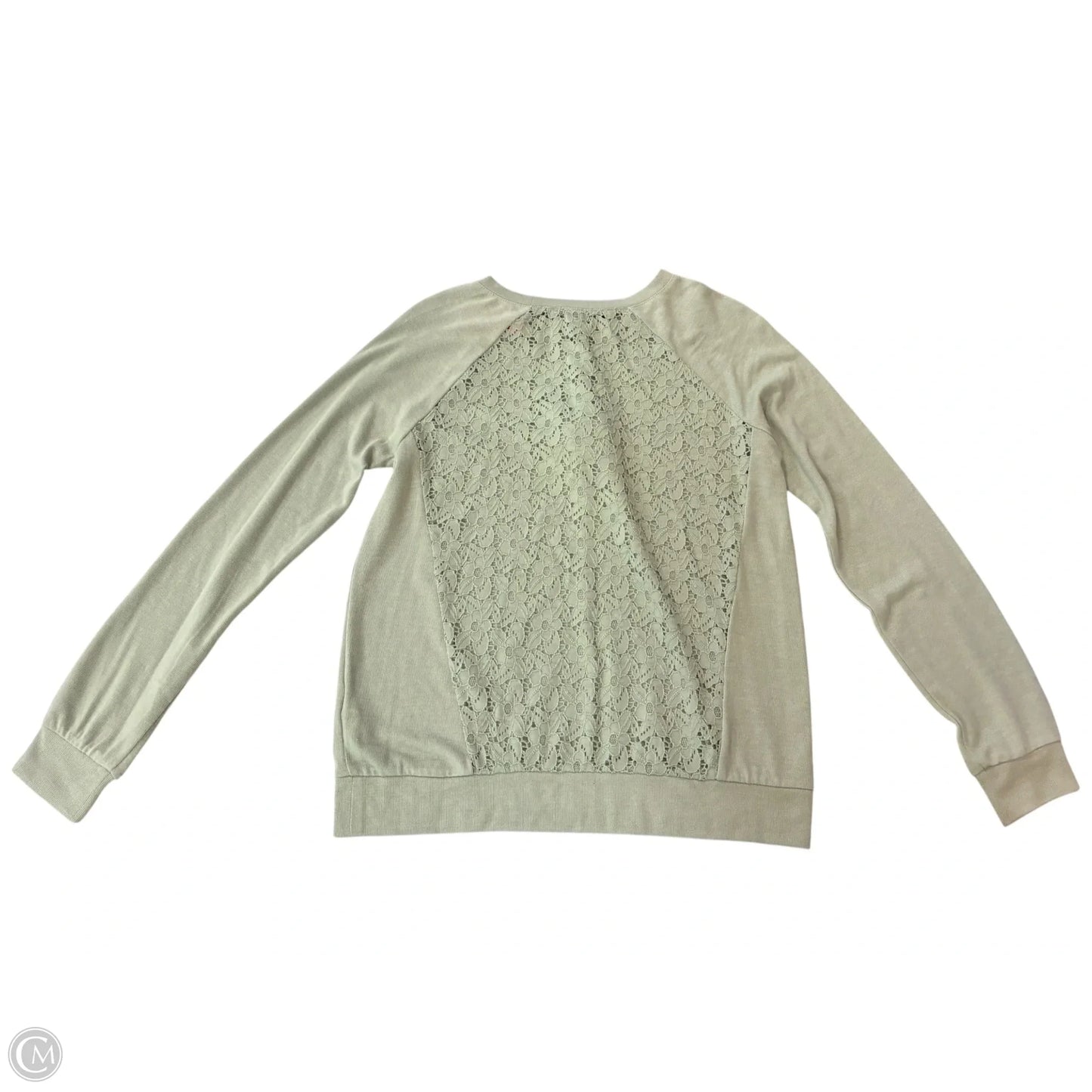 Top Long Sleeve By Forever 21 In Green, Size: Xlp