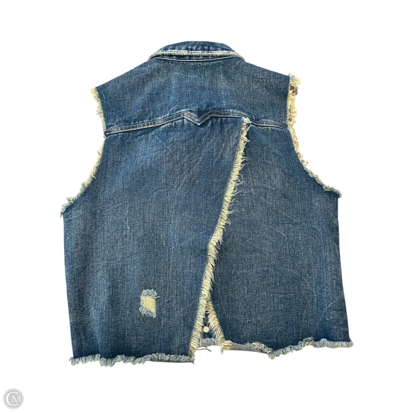Vest Other By Buffalo David Bitton In Blue Denim, Size: M