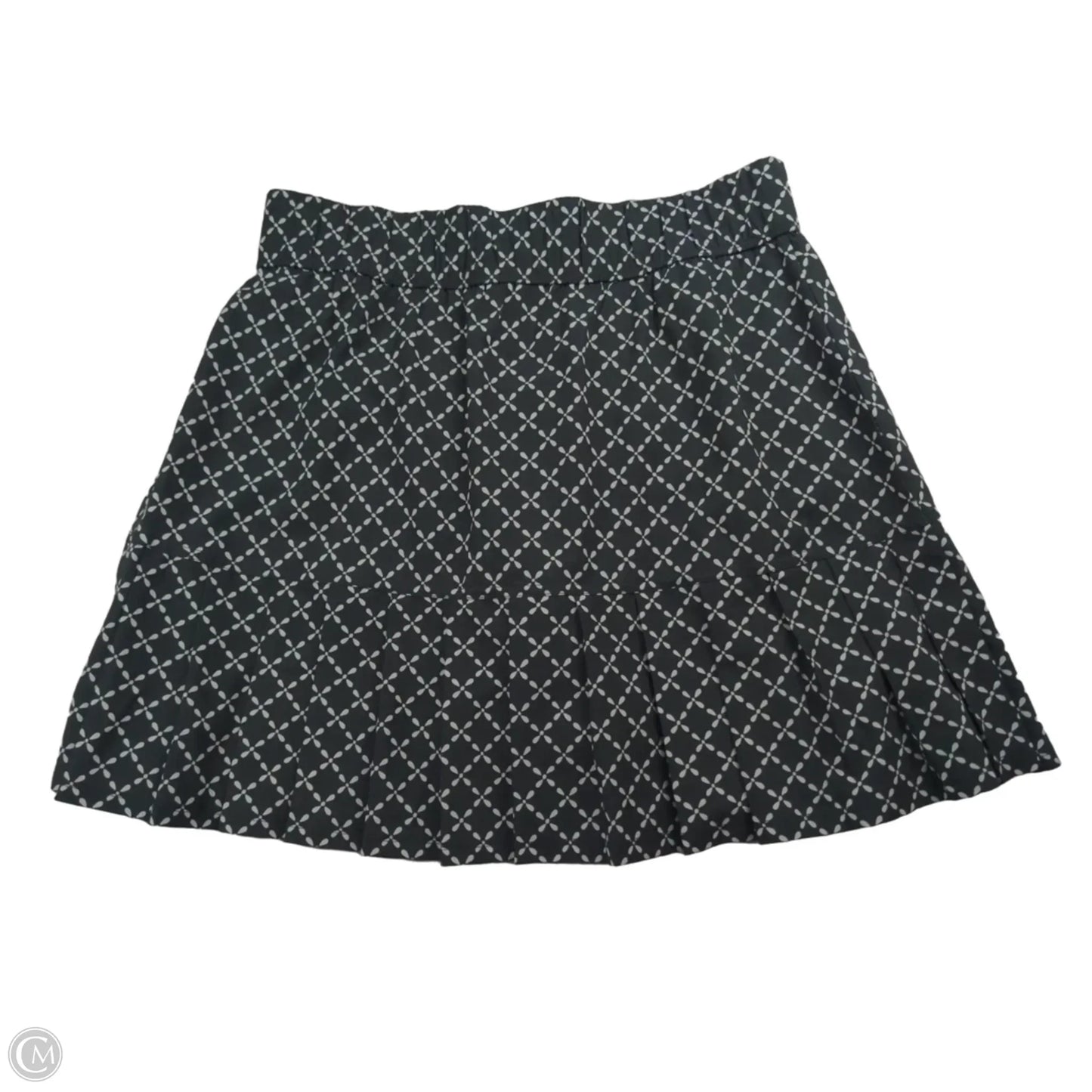Skirt Mini & Short By Talbots In Black & White, Size: S