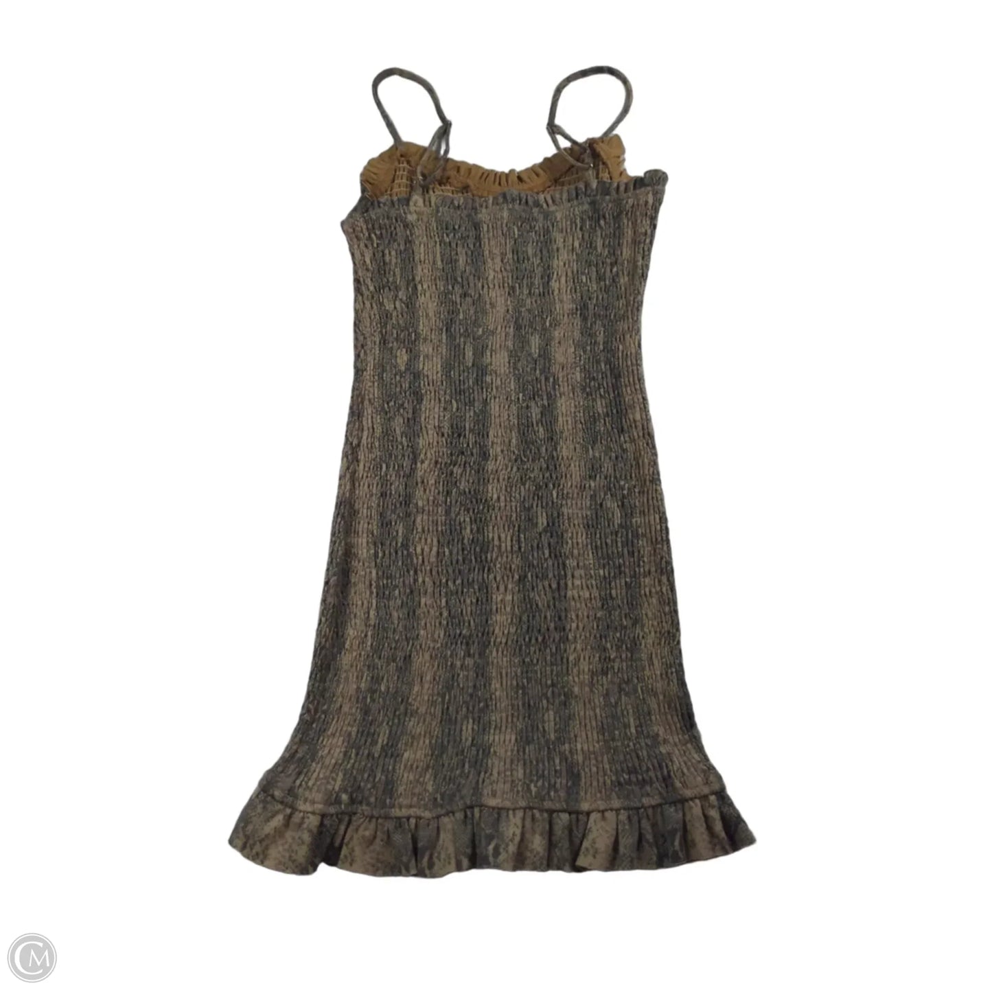 Dress Casual Short By Storia In Tan, Size: M