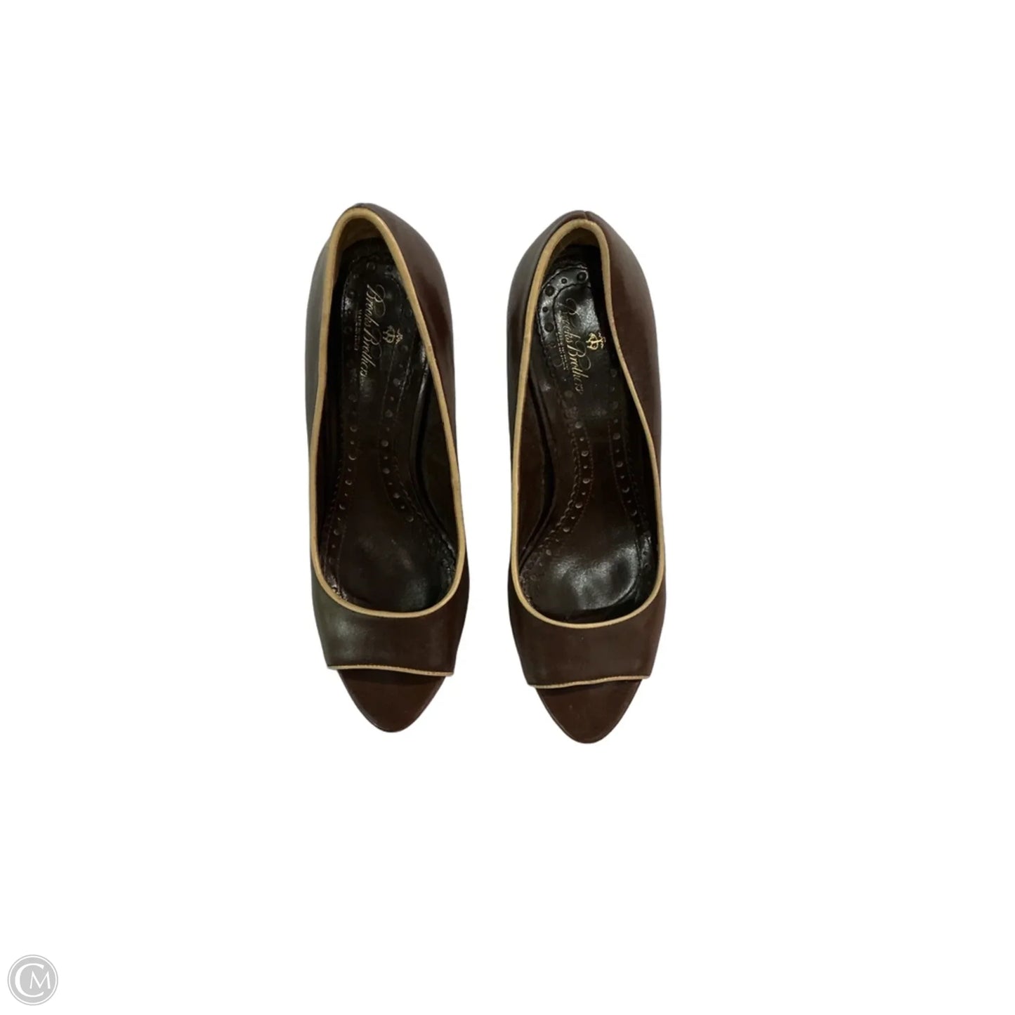 Shoes Heels Stiletto By Brooks Brothers In Brown, Size: 6.5