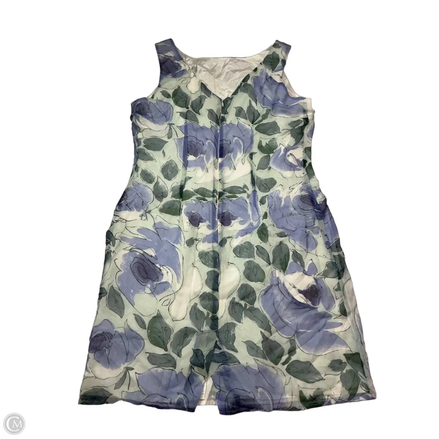 Dress Work By Clothes Mentor In Floral Print, Size: 12