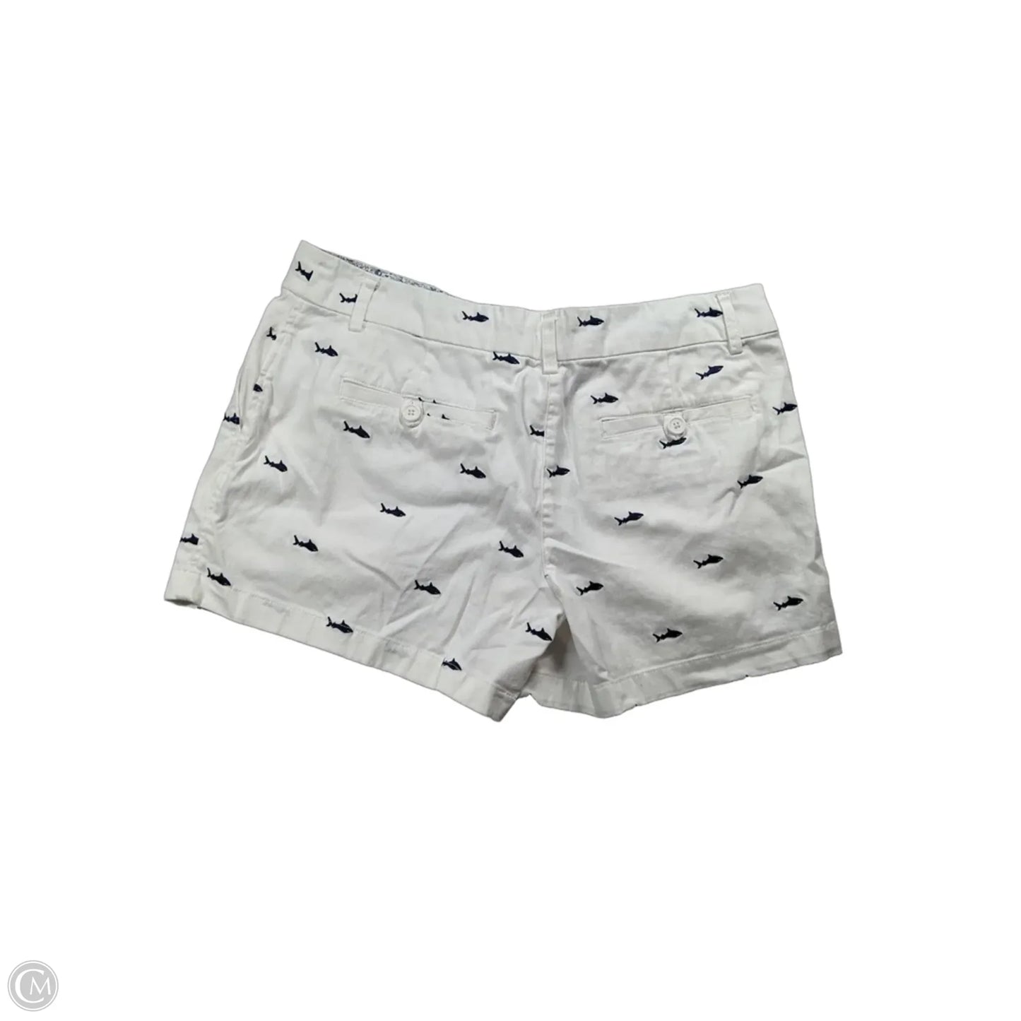 Shorts By Clothes Mentor In Blue & White, Size: 6