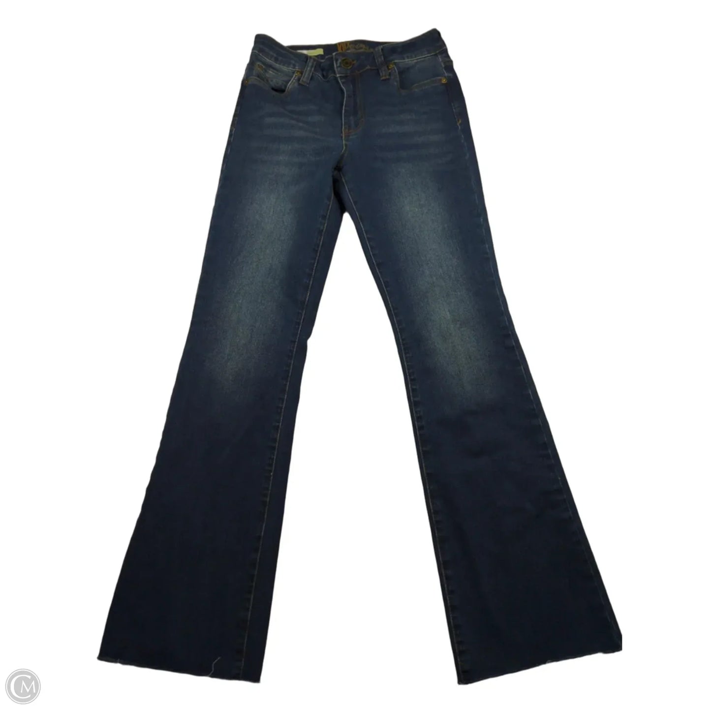 Jeans Straight By Kut In Blue, Size: 4