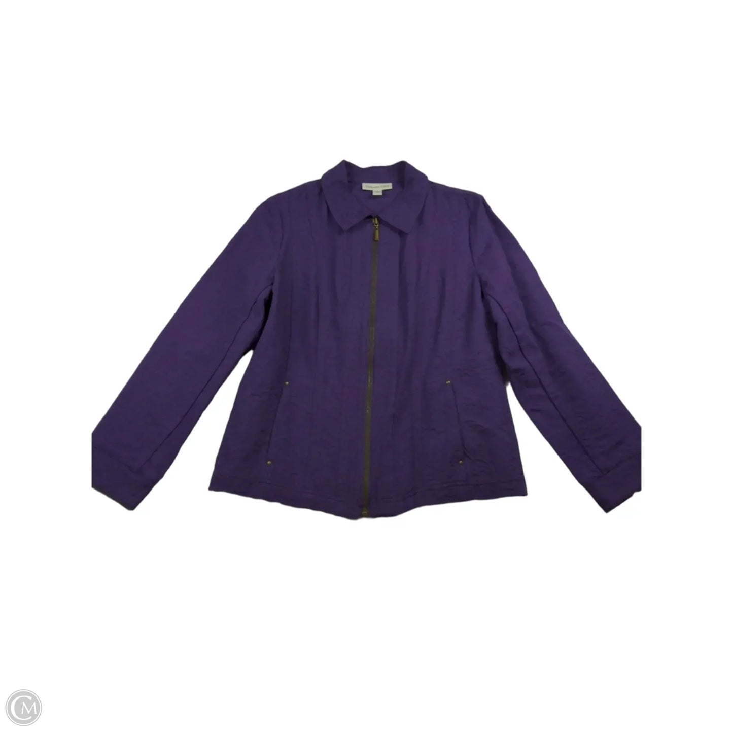 Jacket Other By Coldwater Creek In Purple, Size: 12