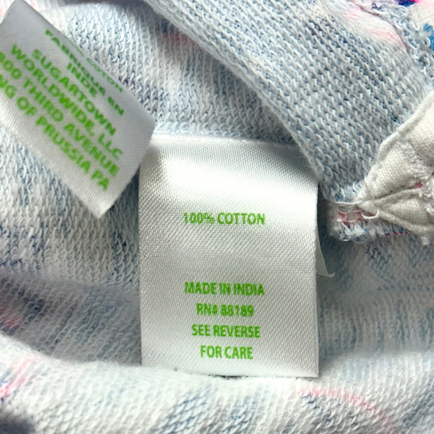 Sweatshirt Designer By Lilly Pulitzer In Blue & White, Size: M