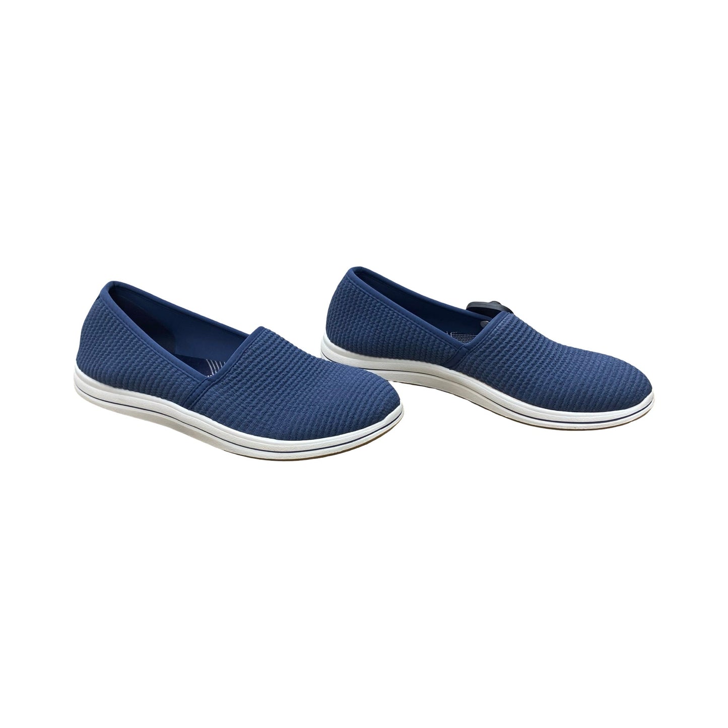 Shoes Flats By Clarks In Blue, Size:7.5