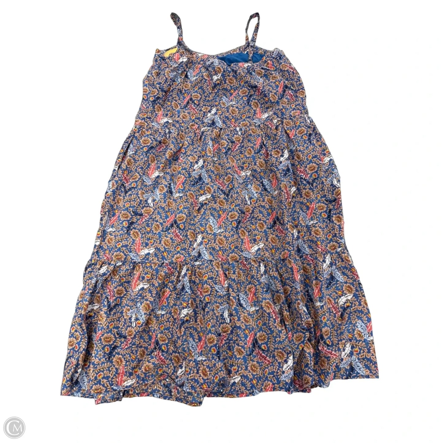 Dress Casual Midi By Knox Rose In Blue, Size: M
