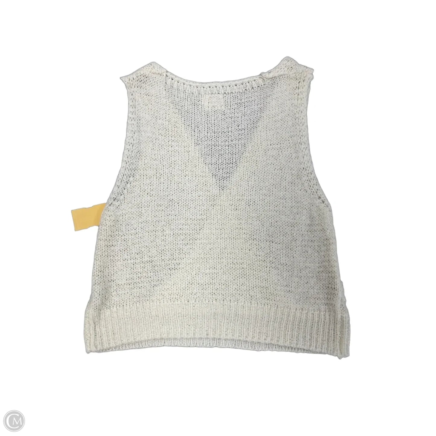 Tank Top By Dreamers In Cream, Size: M