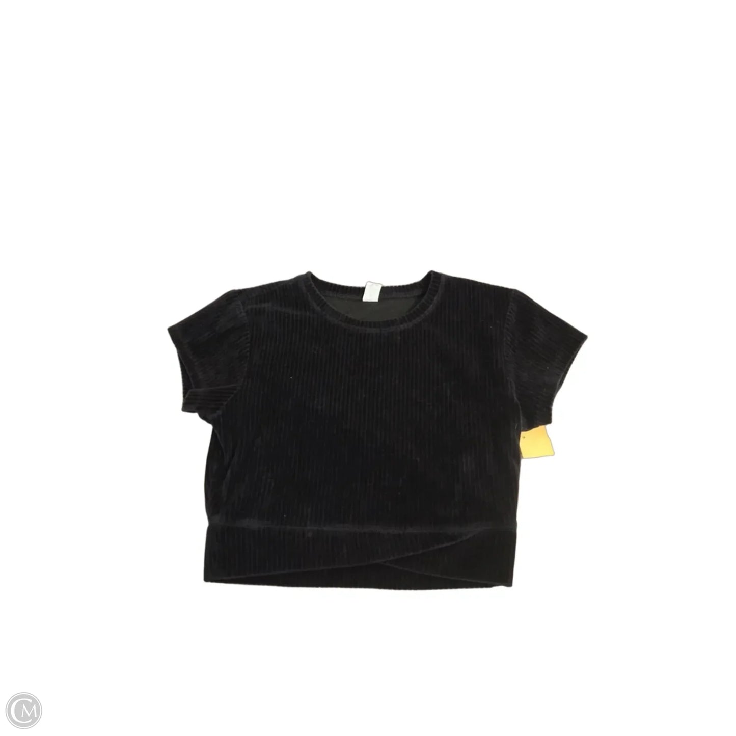 Top Short Sleeve By Old Navy In Black, Size: S