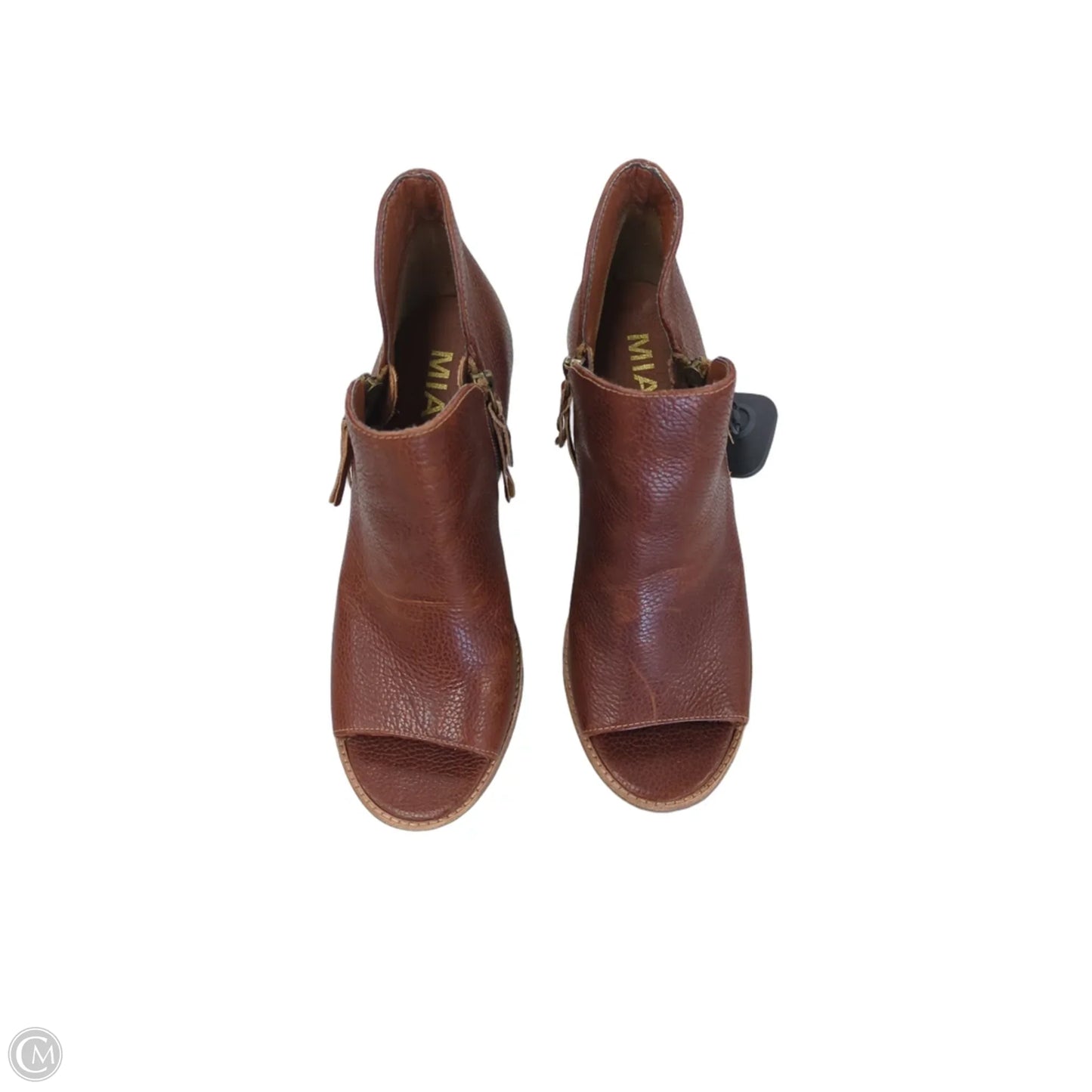 Shoes Heels Block By Mia In Brown, Size: 10
