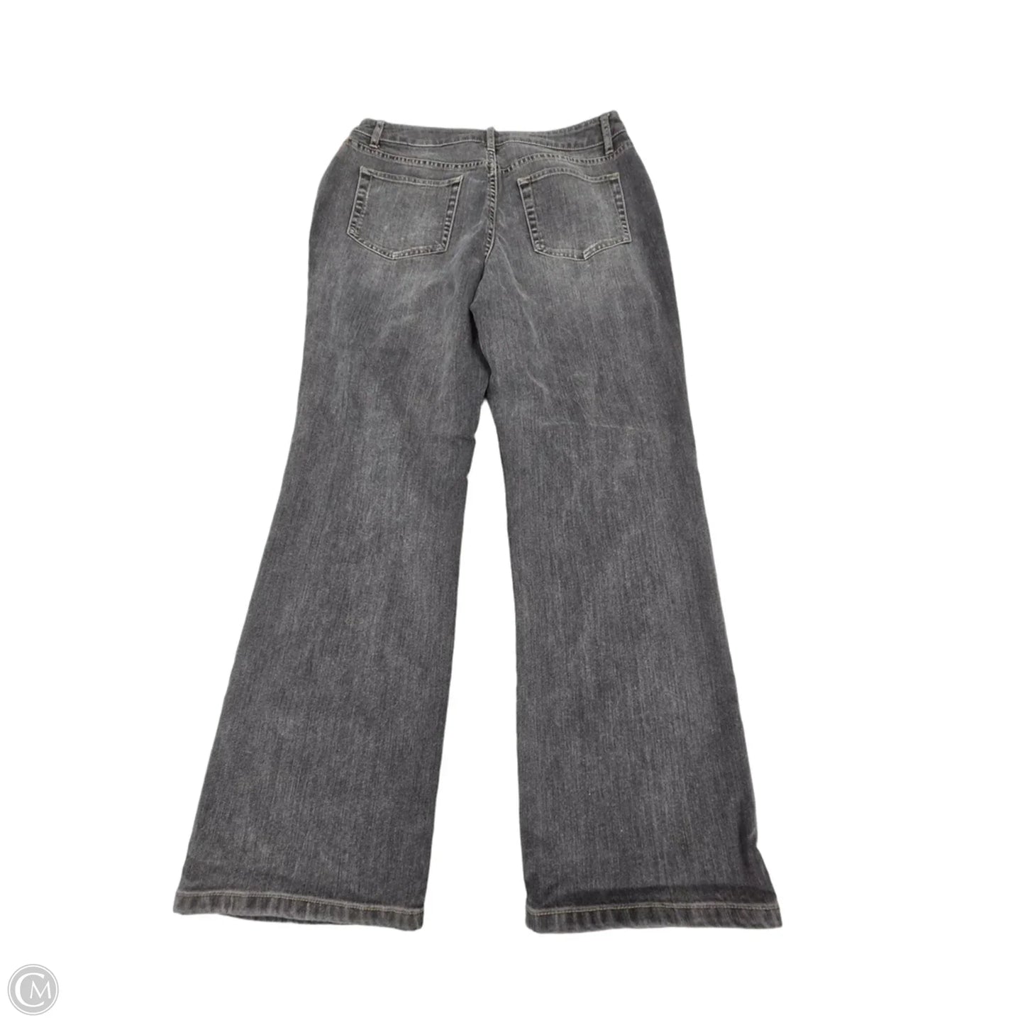 Jeans Wide Leg By Coldwater Creek In Grey Denim, Size: 12