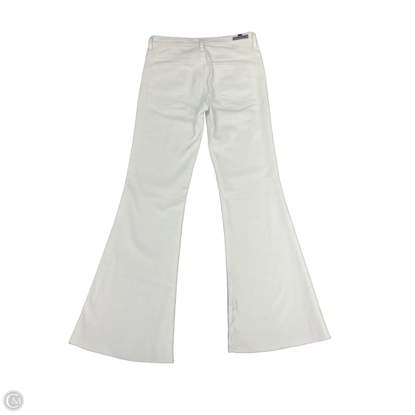 Jeans Flared By Citizens Of Humanity In White Denim, Size: 8