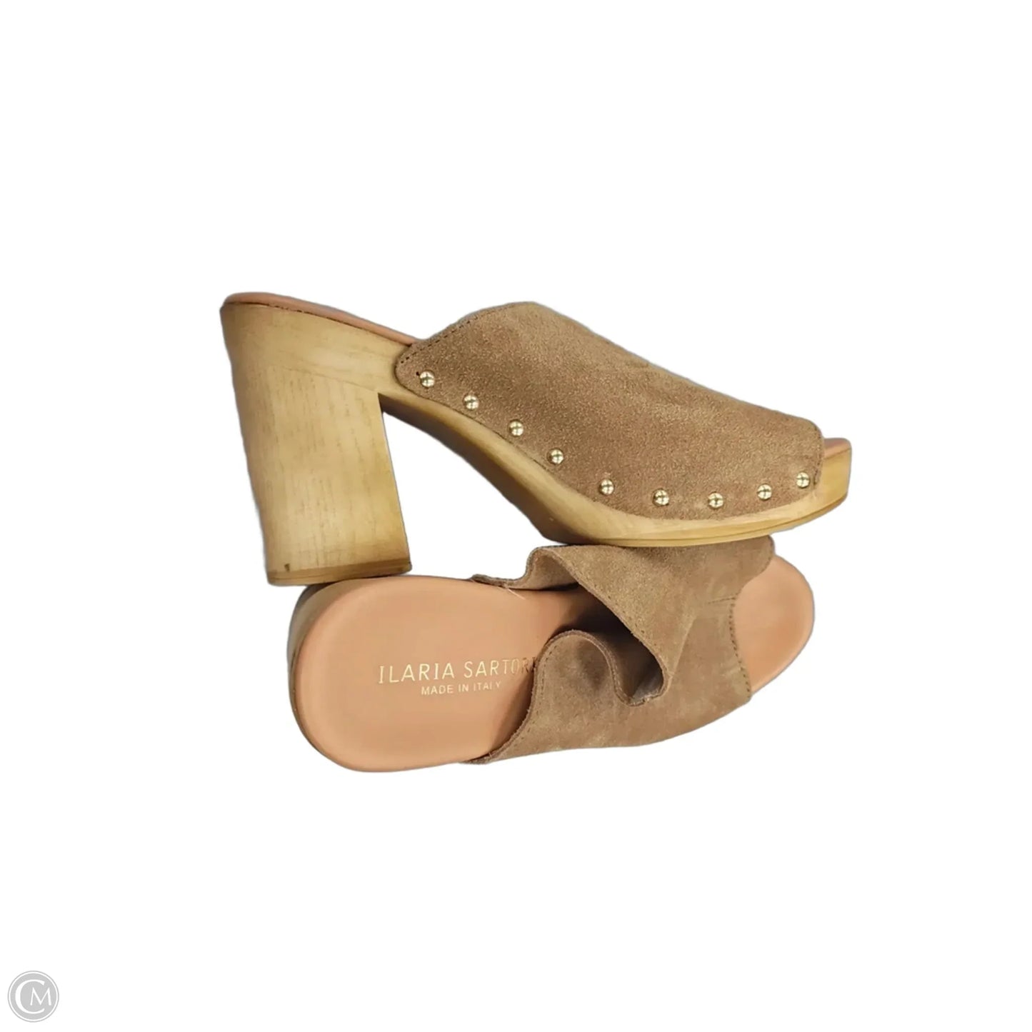 Shoes Heels Block By Cmb In Tan, Size: 9